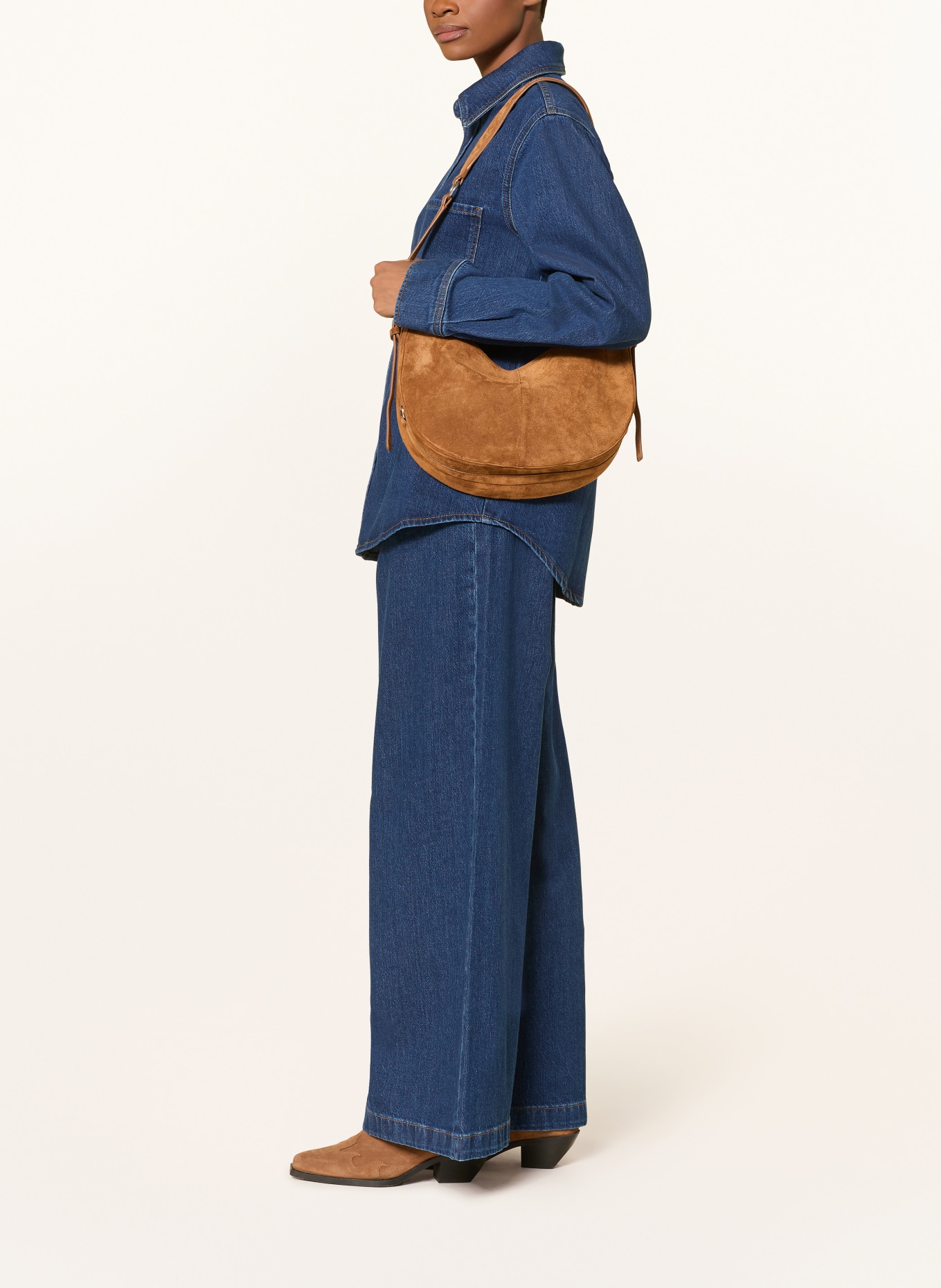 comma casual identity Wide Leg Jeans: 55Z2 BLUE