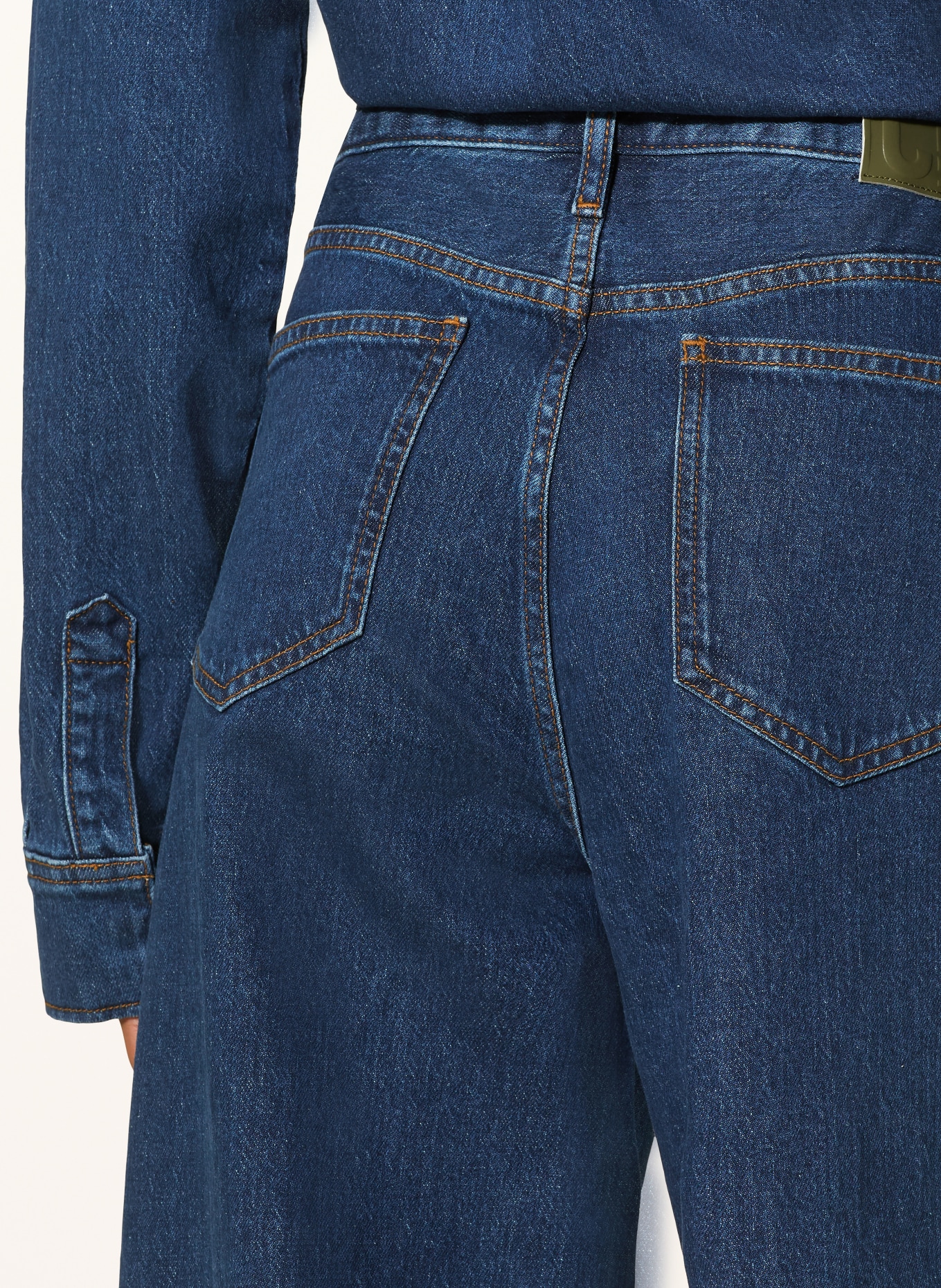 comma casual identity Wide Leg Jeans: 55Z2 BLUE