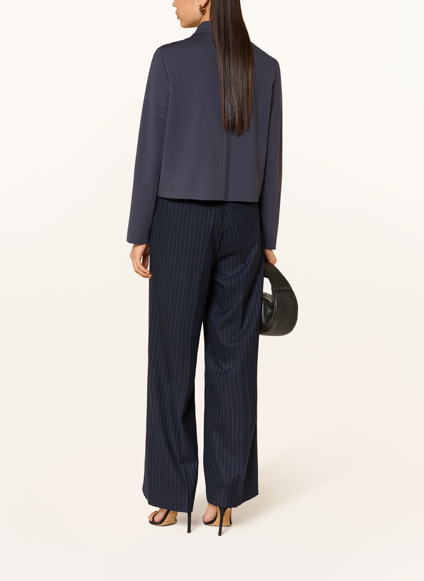 s.Oliver BLACK LABEL veste carrée: BLEU FONCÉ