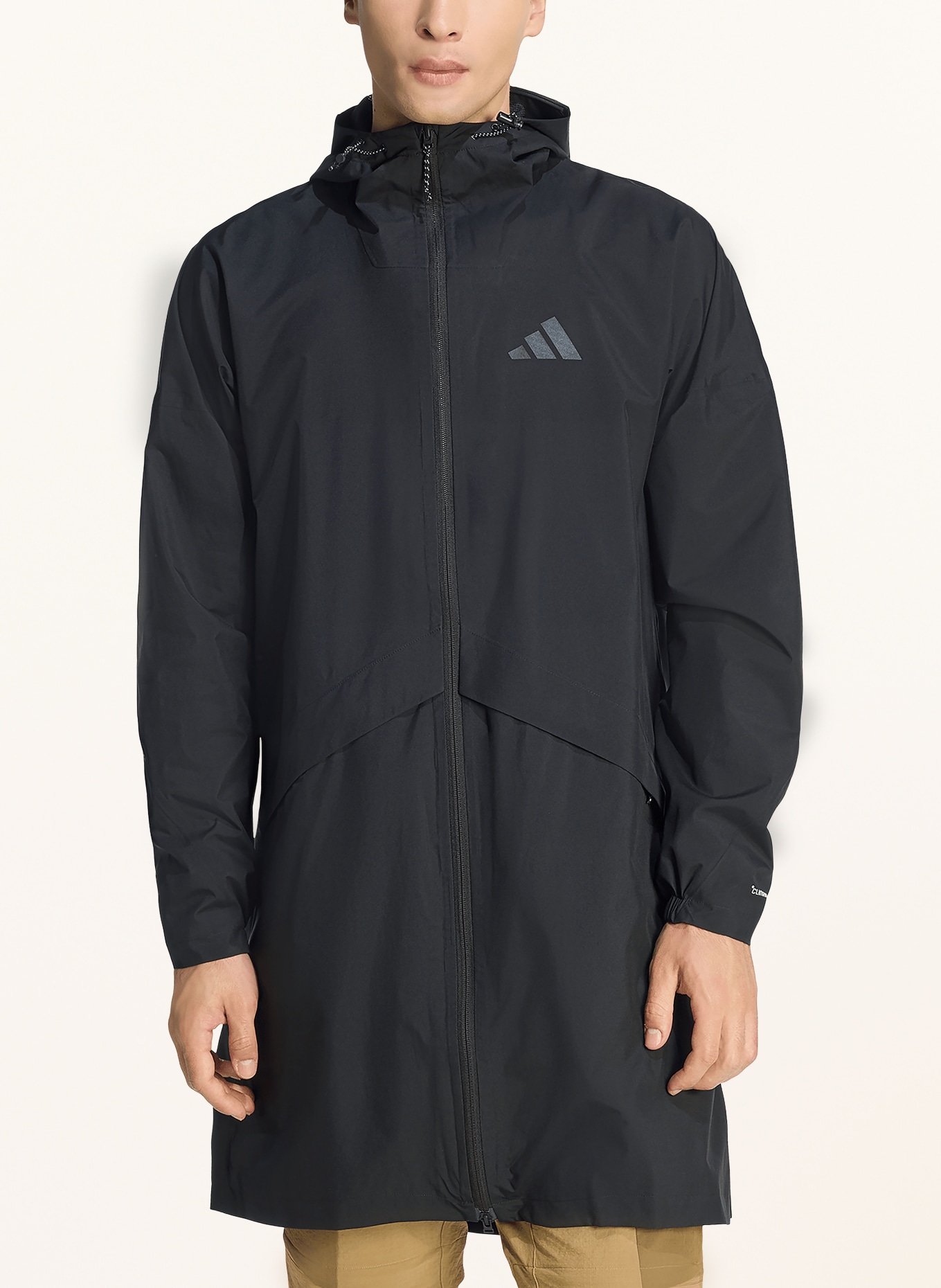 adidas TERREX Regenjacke MULTI: SCHWARZ