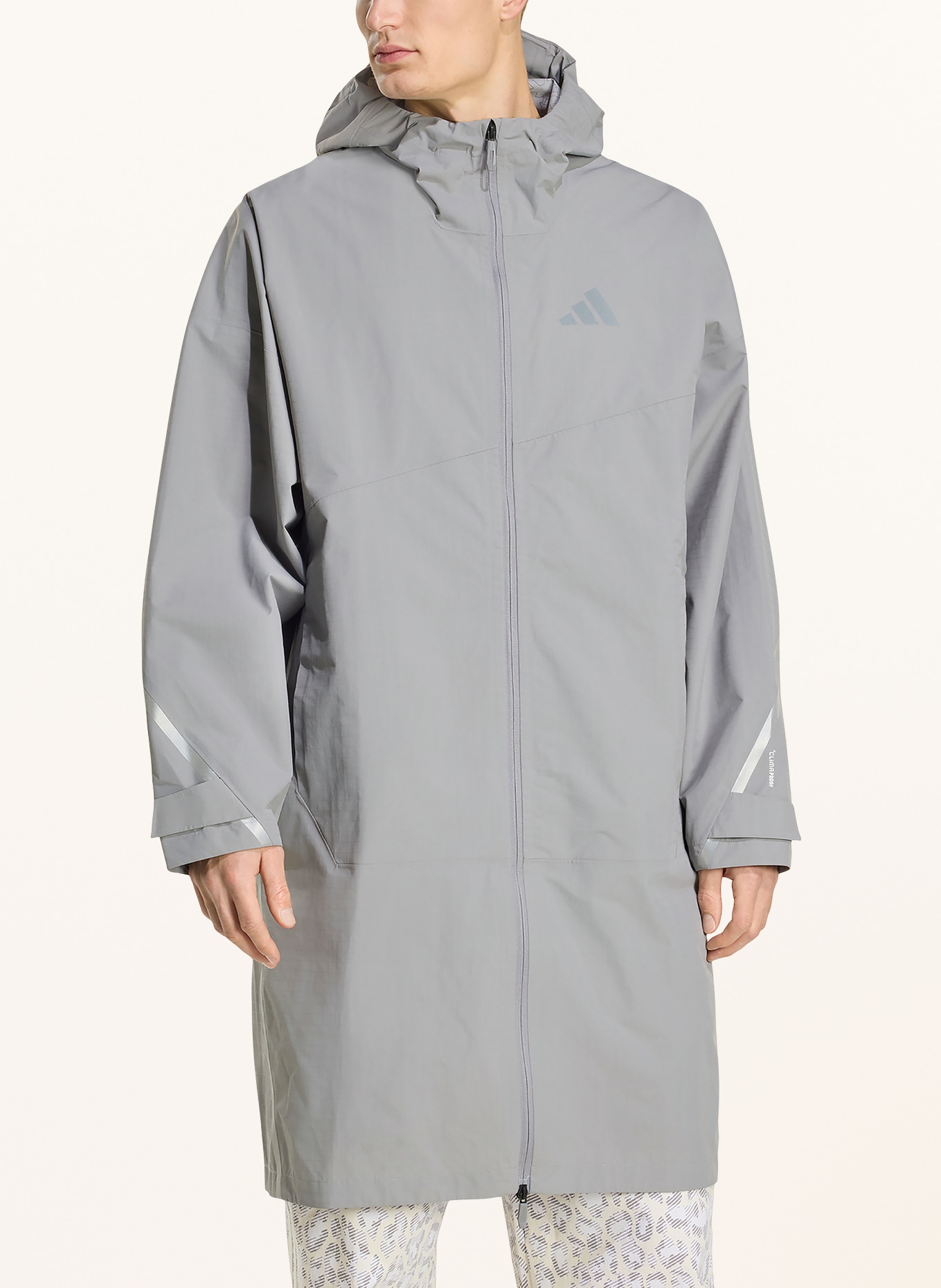 adidas TERREX Kurtka przeciwdeszczowa XPL RAIN PARKA: SZARY