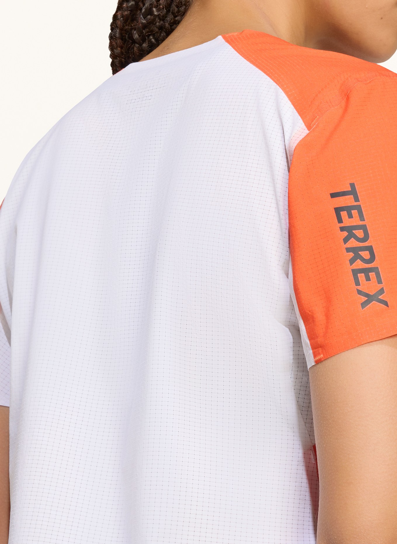 adidas TERREX T-Shirt XPR PRO: ORANGE / WEISS / SCHWARZ