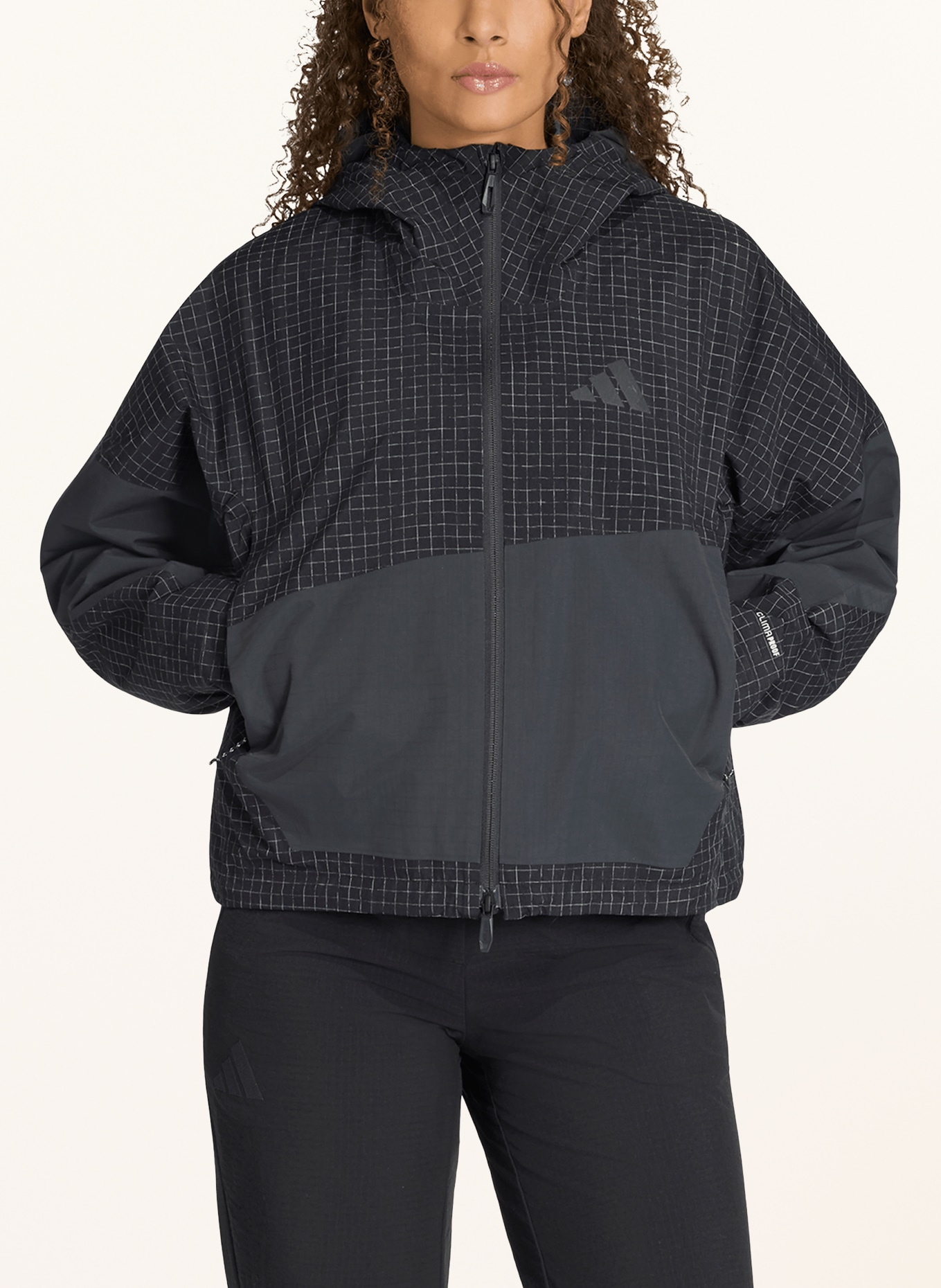 adidas TERREX Funktionsjacke XPLORIC: SCHWARZ / WEISS