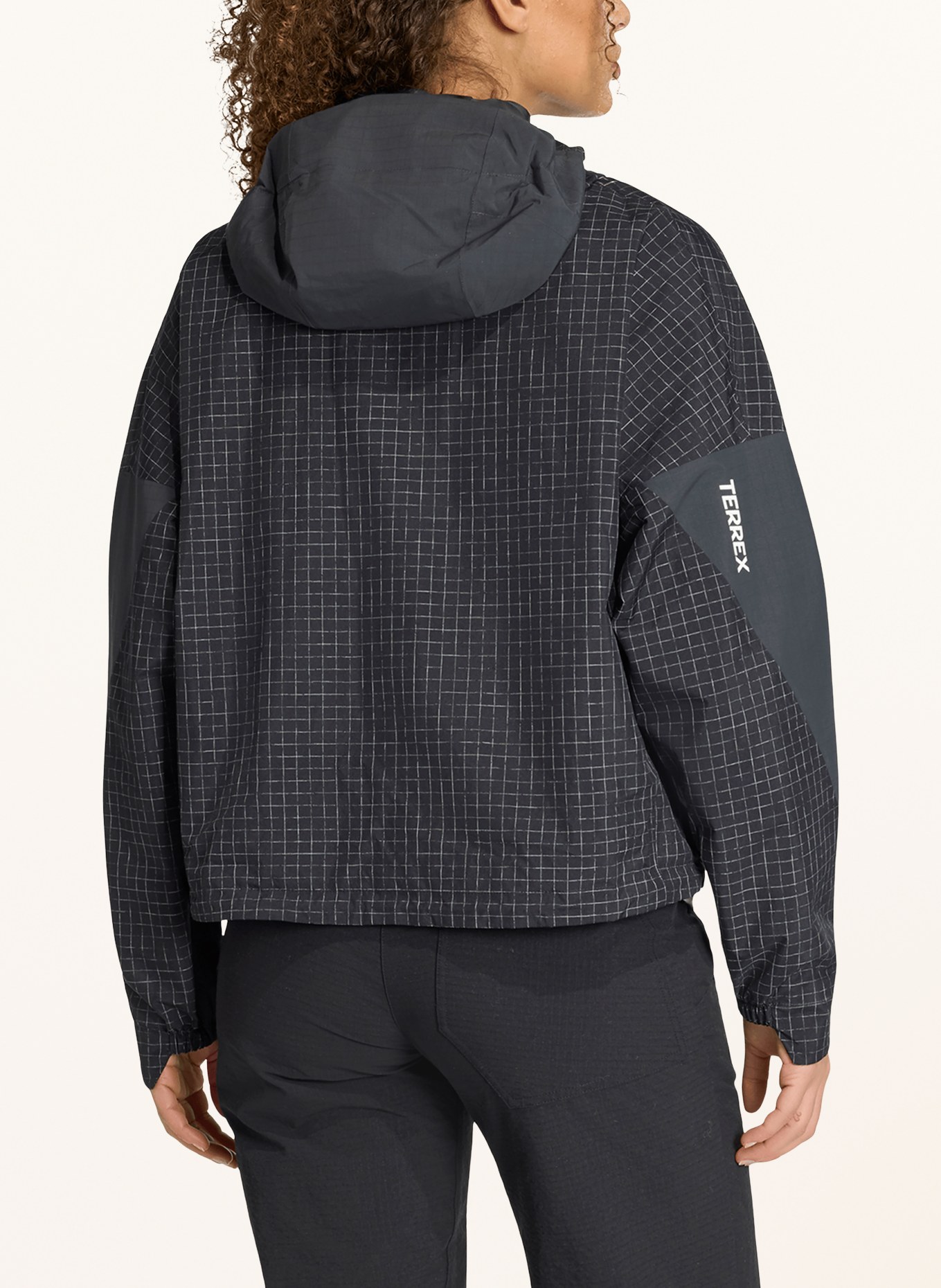 adidas TERREX Funktionsjacke XPLORIC: SCHWARZ / WEISS