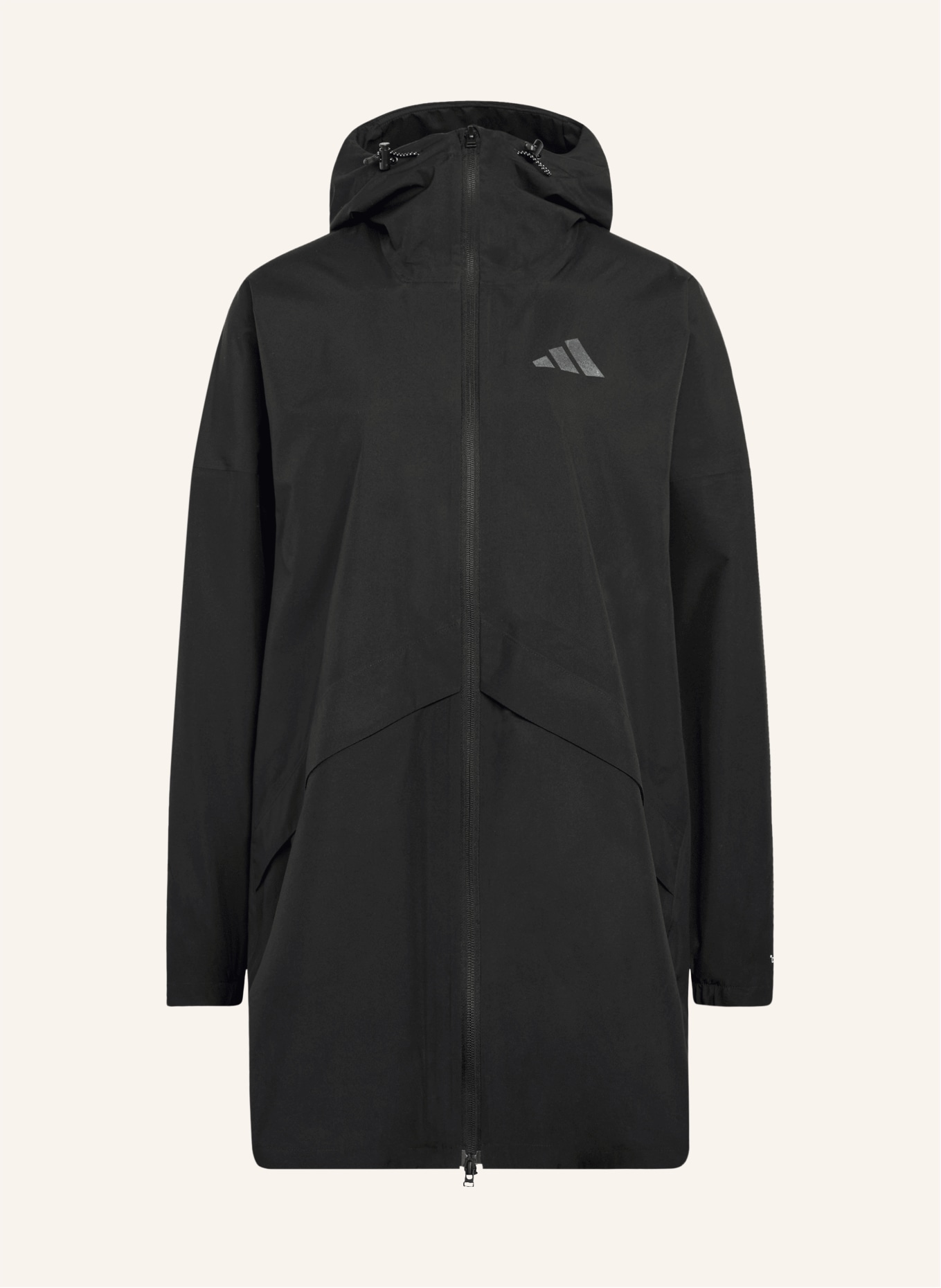 adidas TERREX Regenjacke MULTI: SCHWARZ