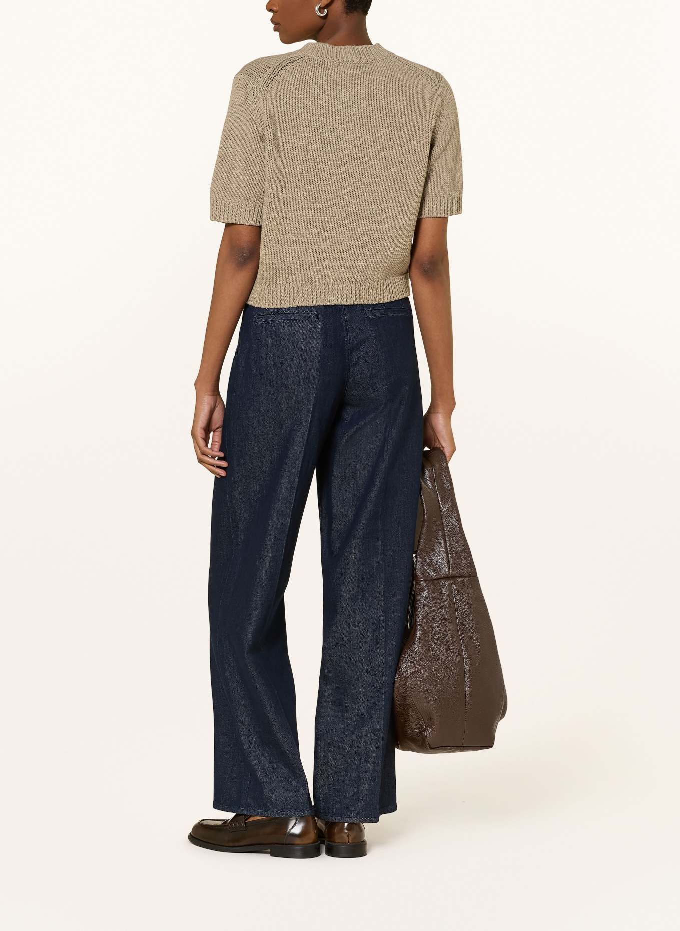 darling harbour Strickjacke: TAUPE