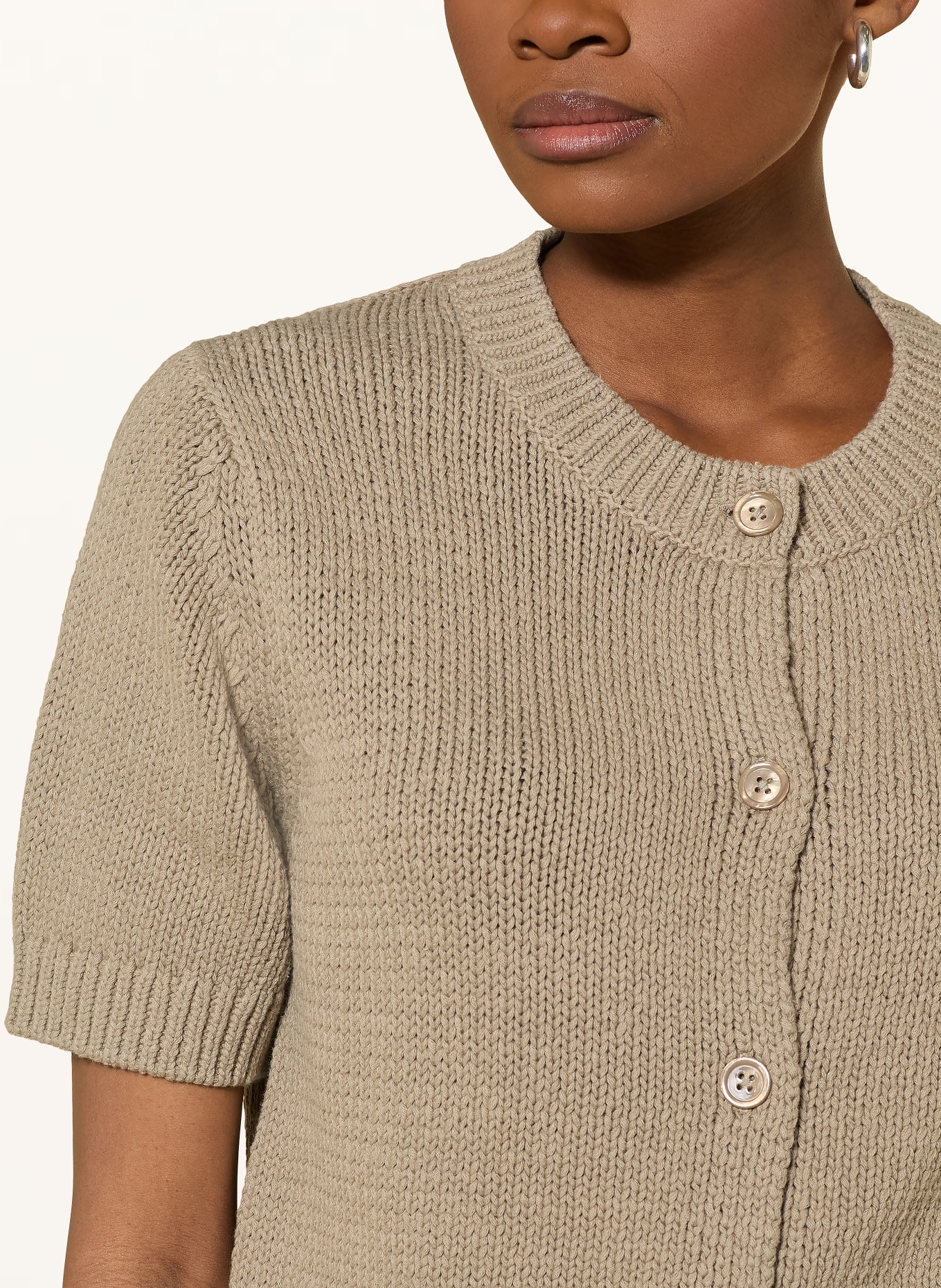 darling harbour Strickjacke: TAUPE