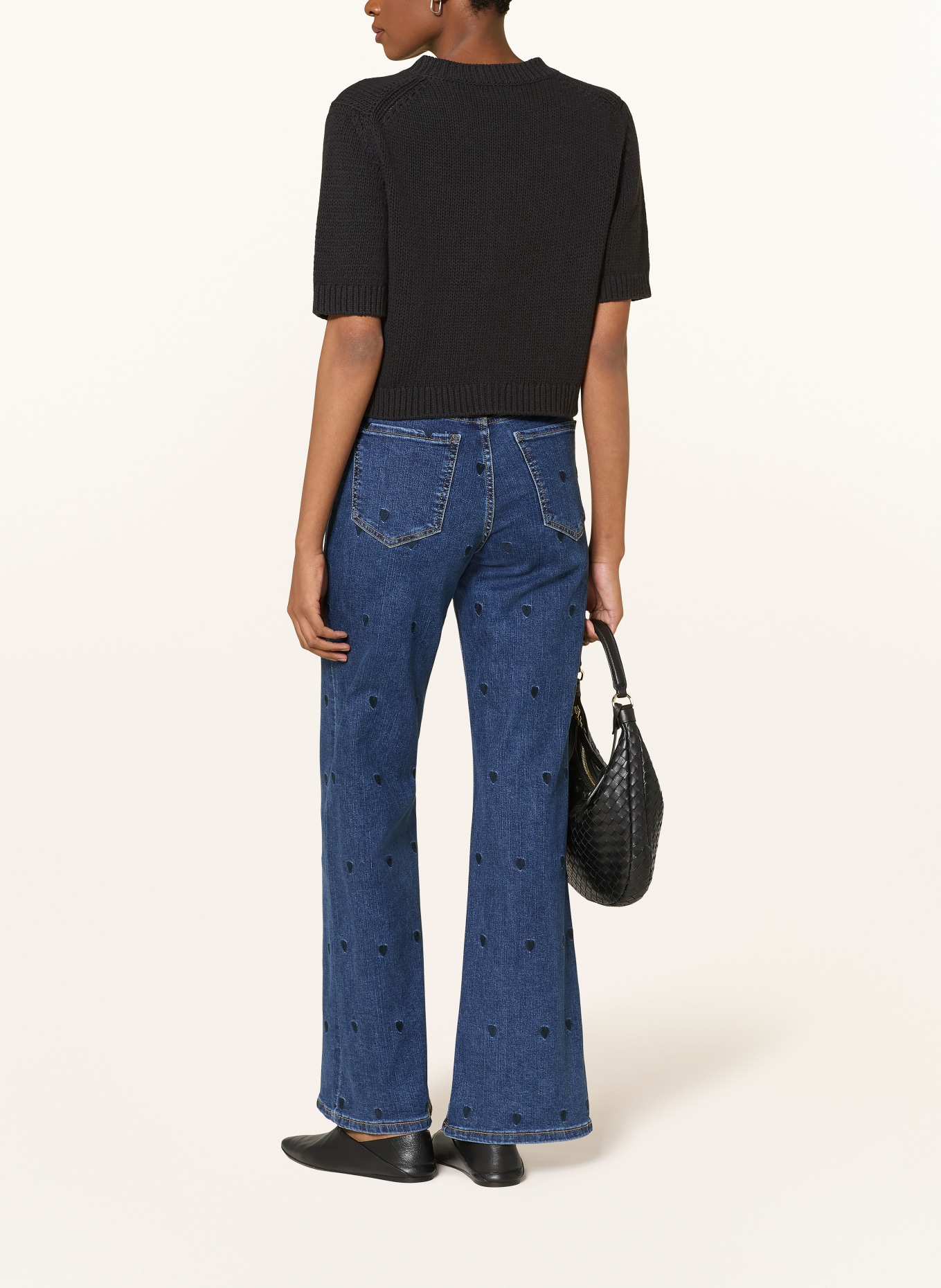 darling harbour Strickjacke: BLACK