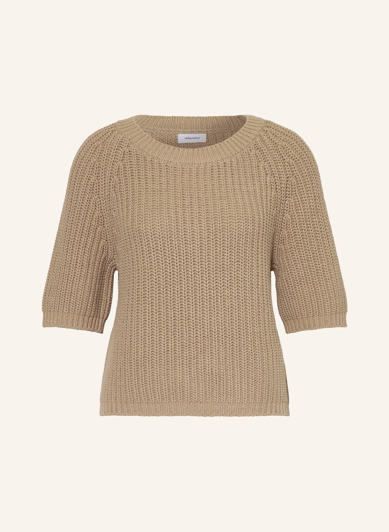 darling harbour koszulka z dzianiny: TAUPE
