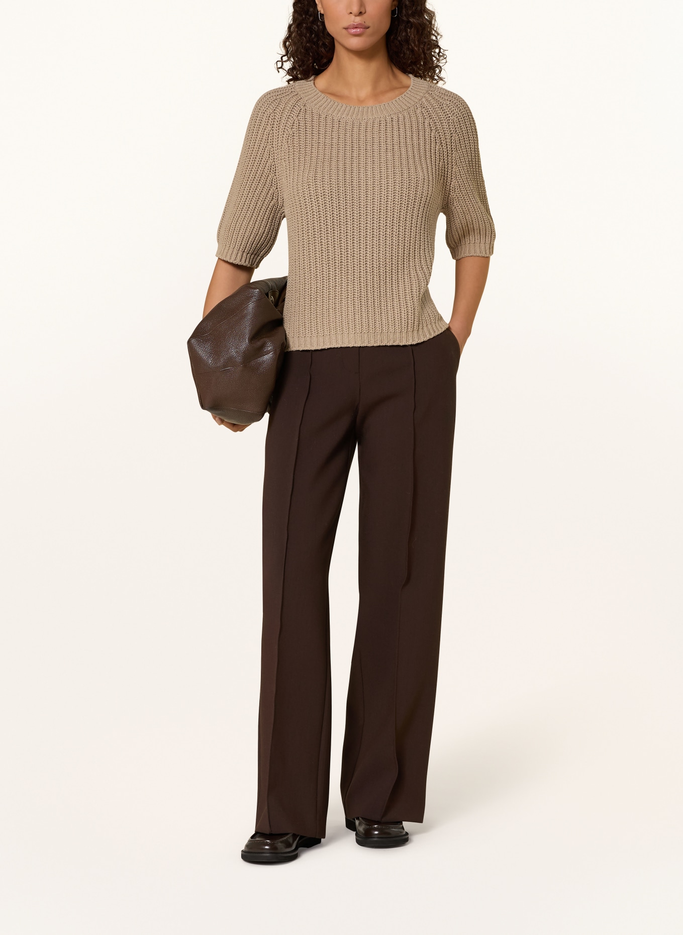 darling harbour koszulka z dzianiny: TAUPE