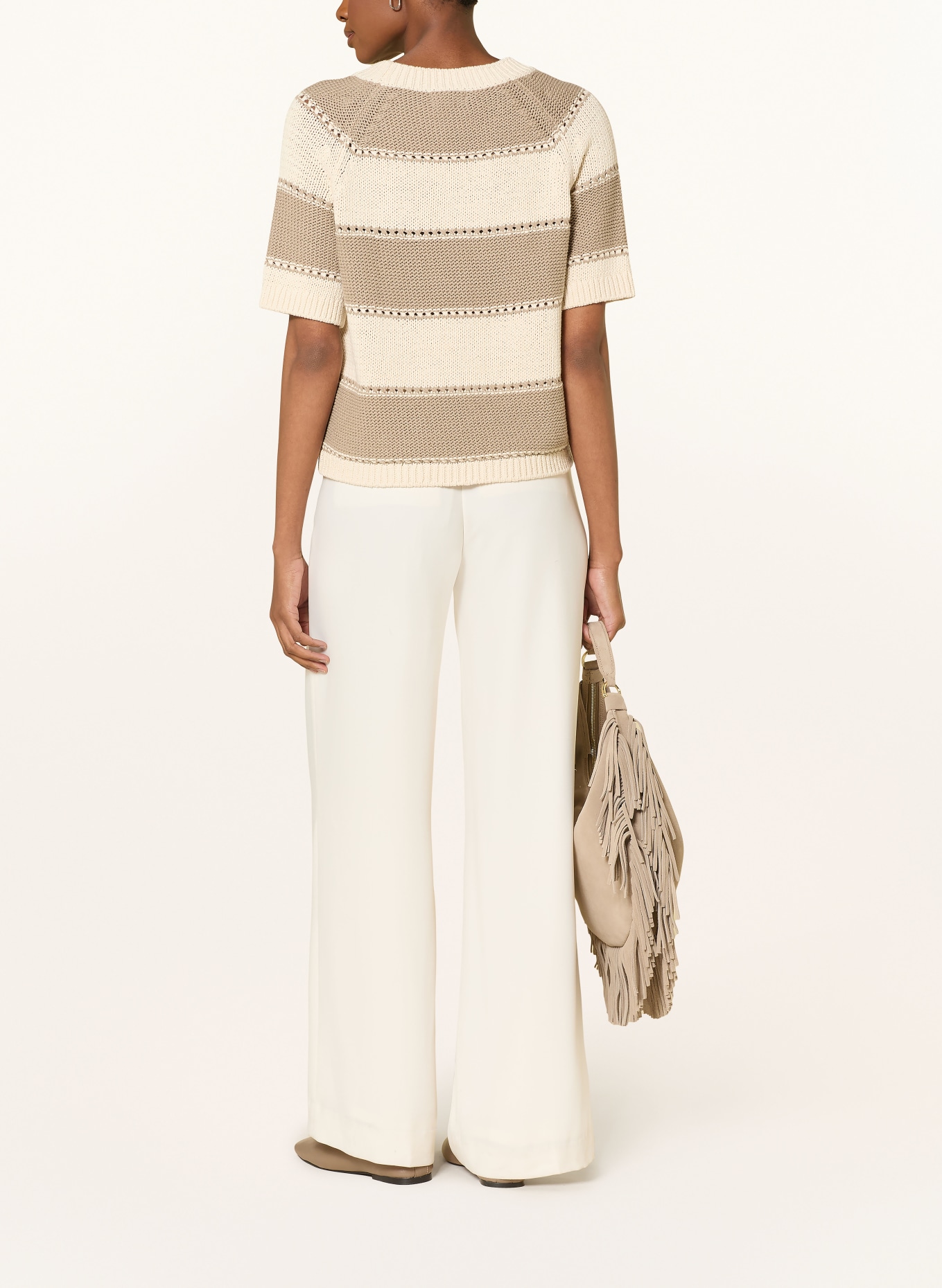 darling harbour koszulka z dzianiny: champagne / taupe