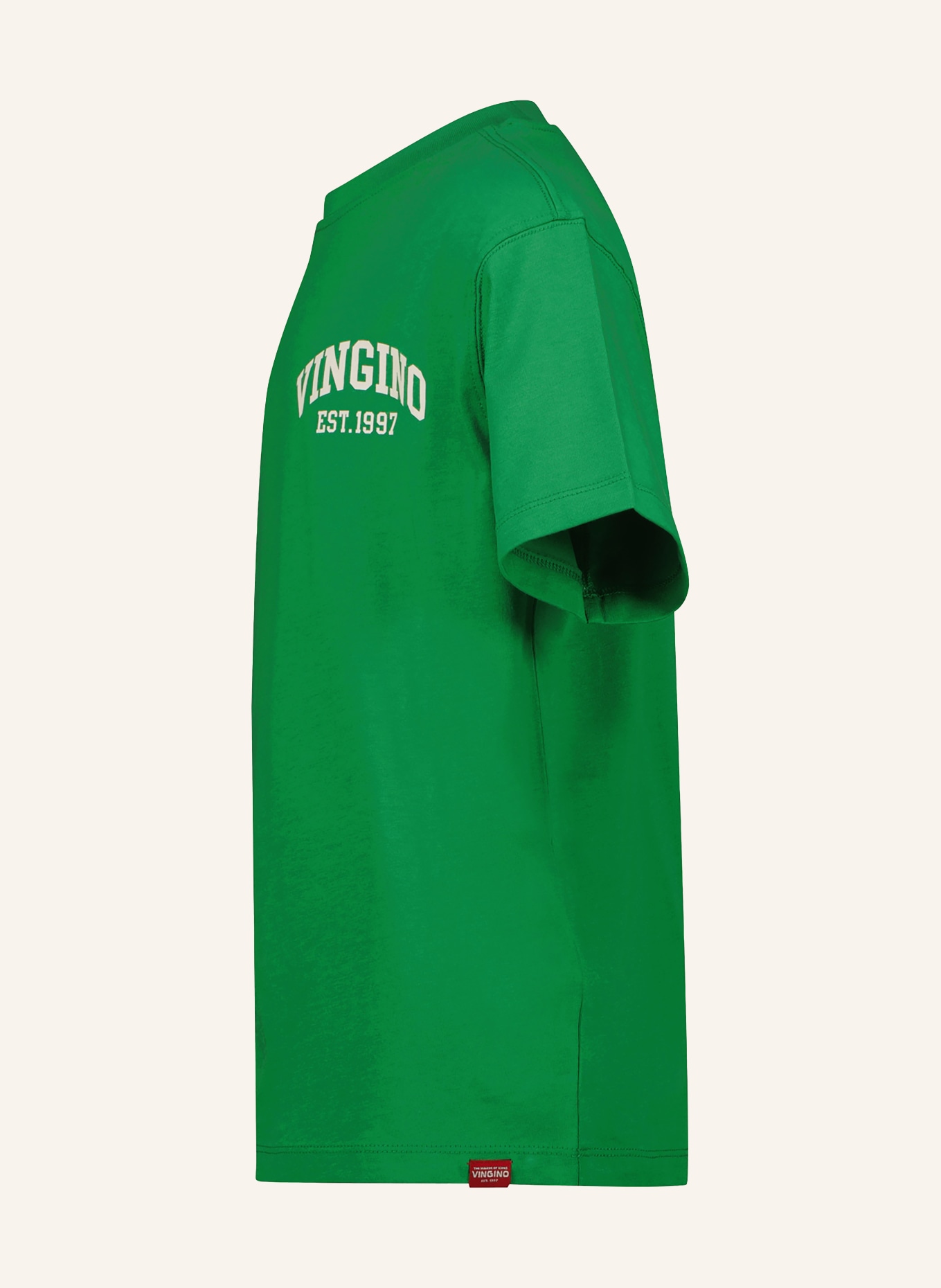 VINGINO Koszulka ICON: ZIELONY / BIAŁY