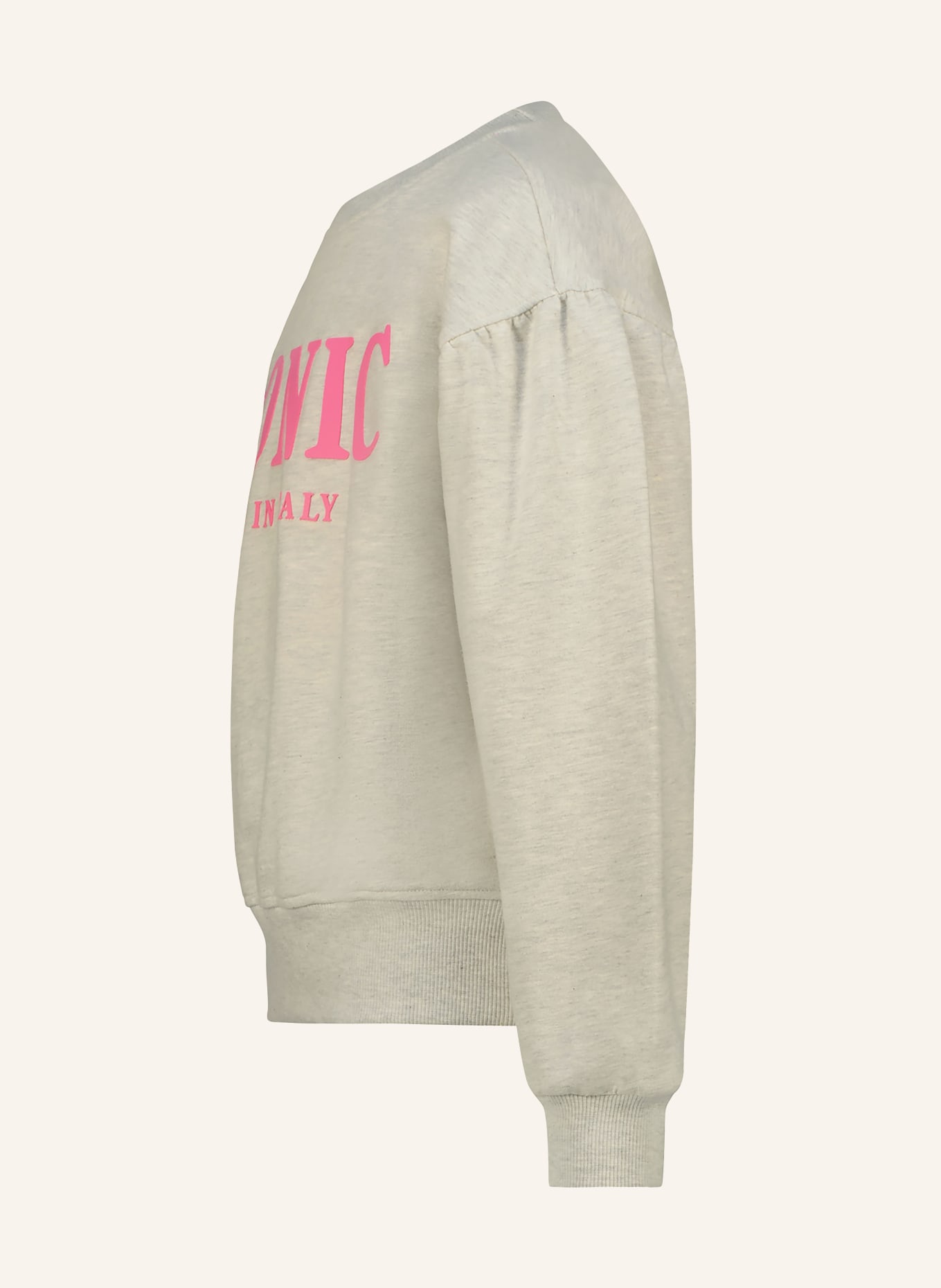 VINGINO Bluza NORANNE: KREMOWY / JASKRAWY RÓŻOWY / JASNOCZARY