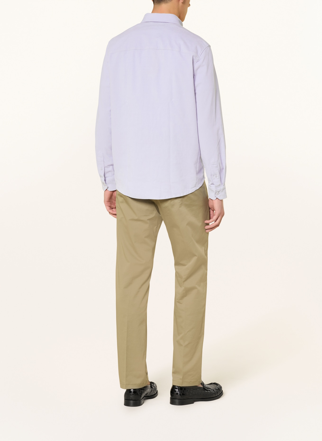 DRYKORN Cord-Overshirt LIET: BLAUGRAU