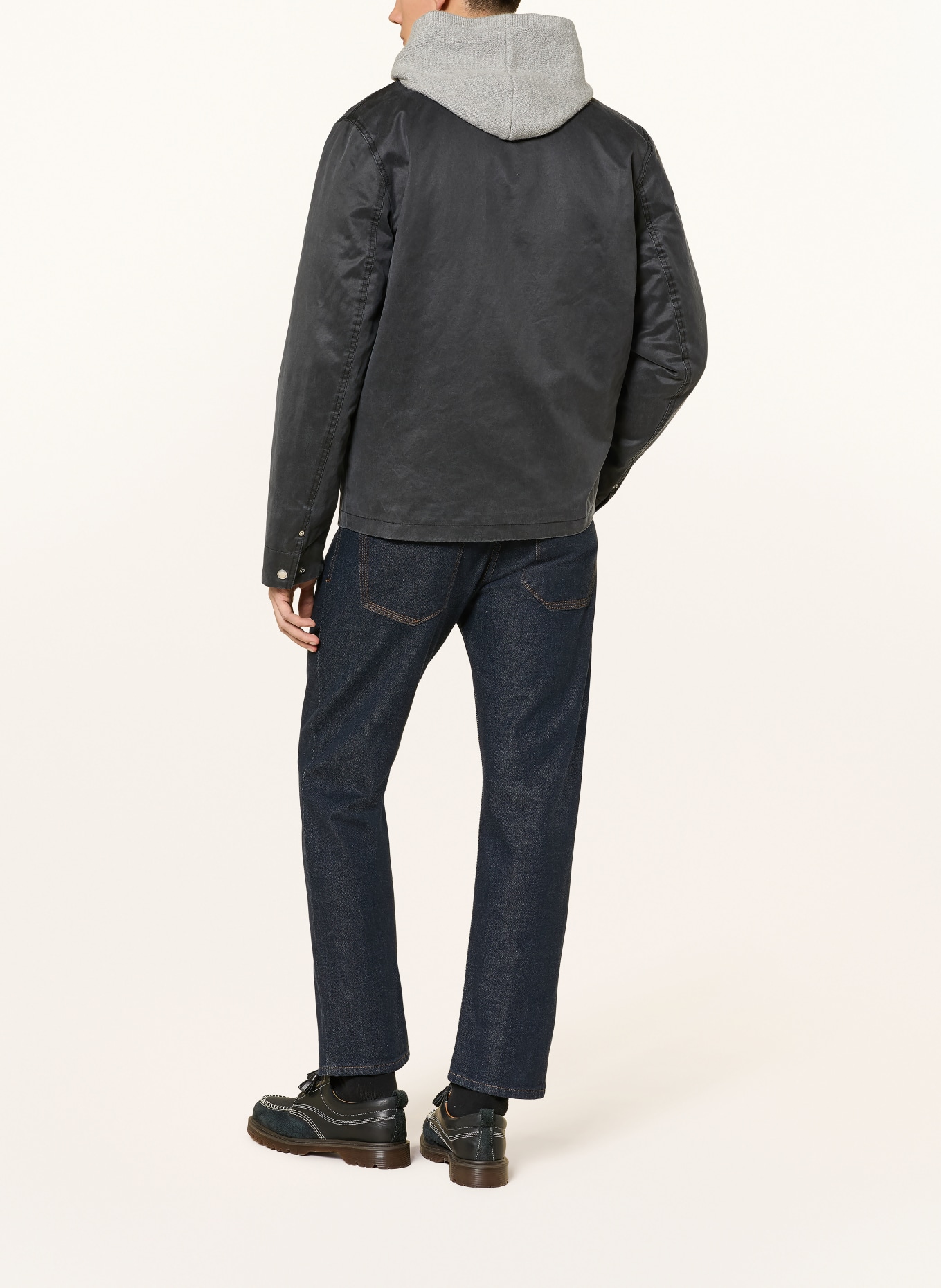 DRYKORN Overjacket YAKAMO: DUNKELGRAU