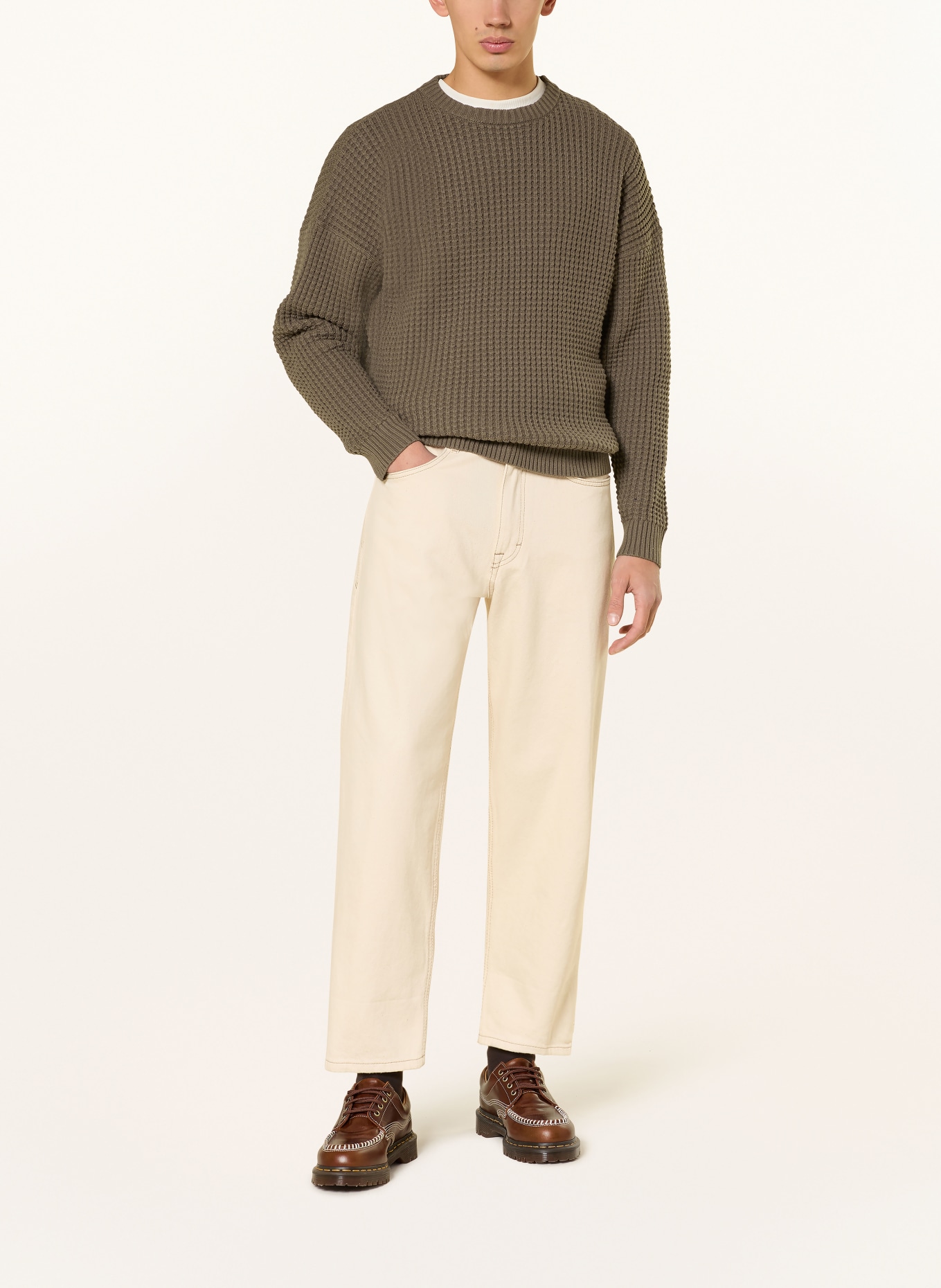 DRYKORN Pullover: KHAKI