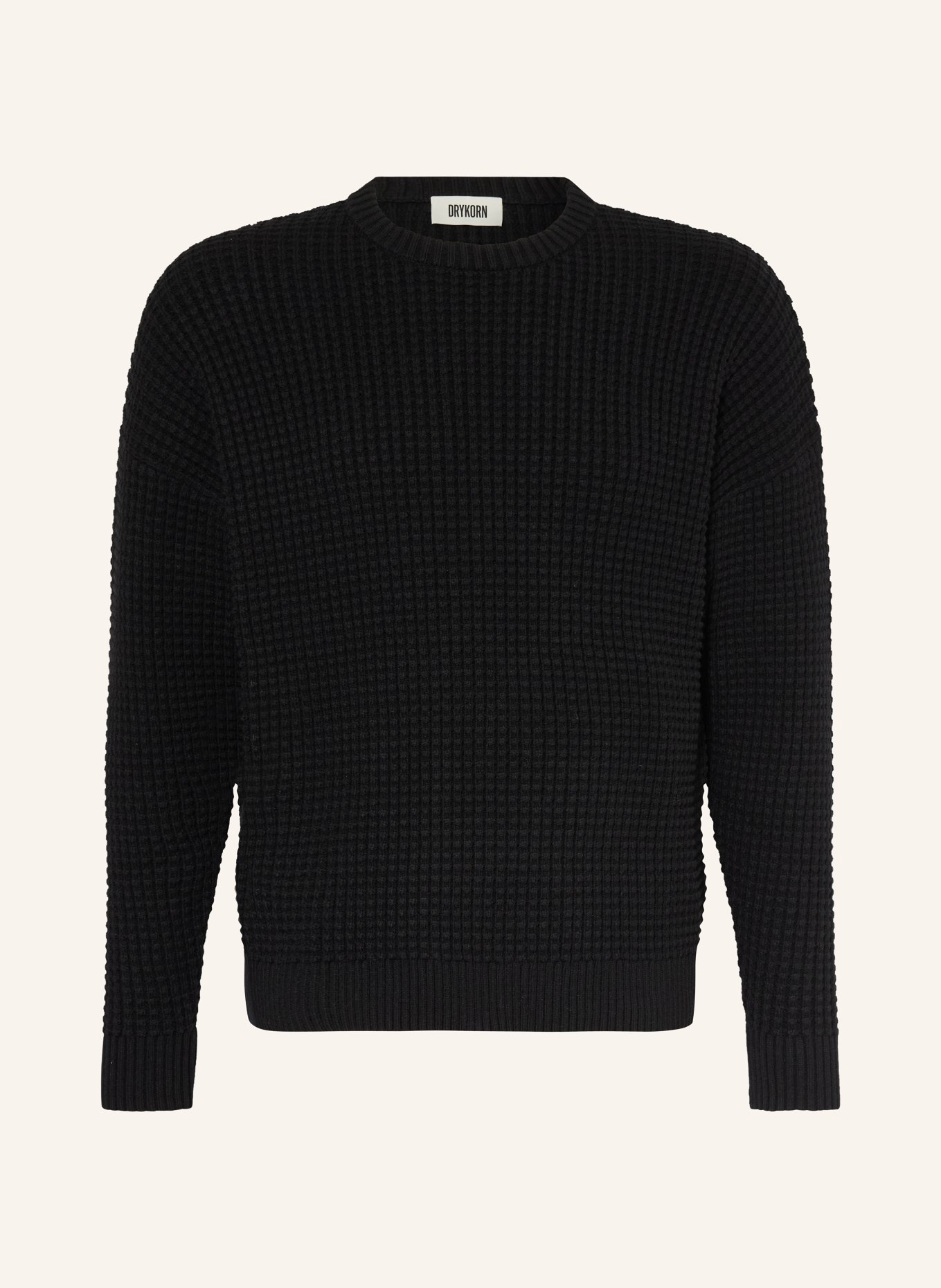 DRYKORN Pullover: SCHWARZ