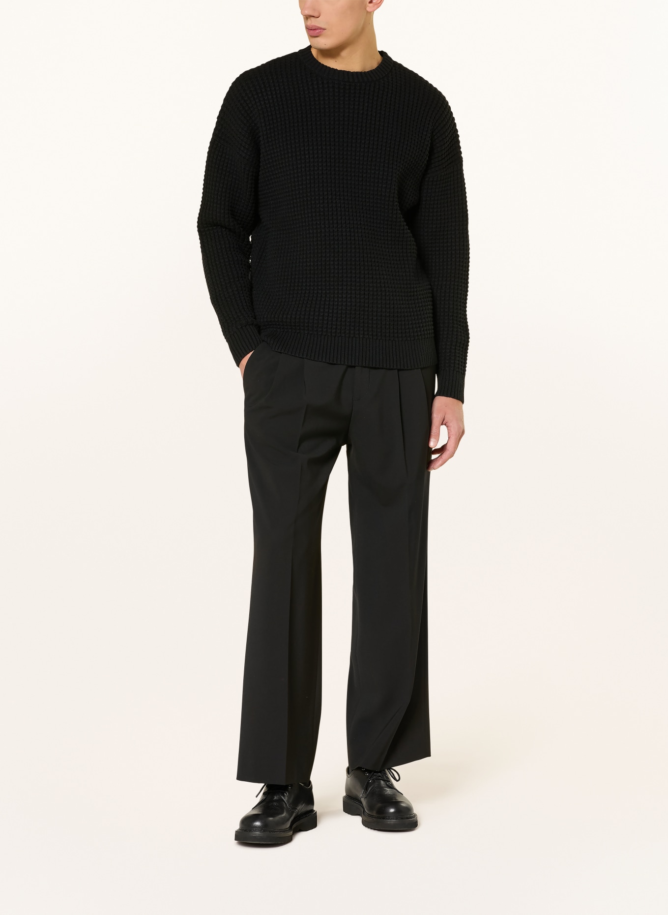 DRYKORN Pullover: SCHWARZ