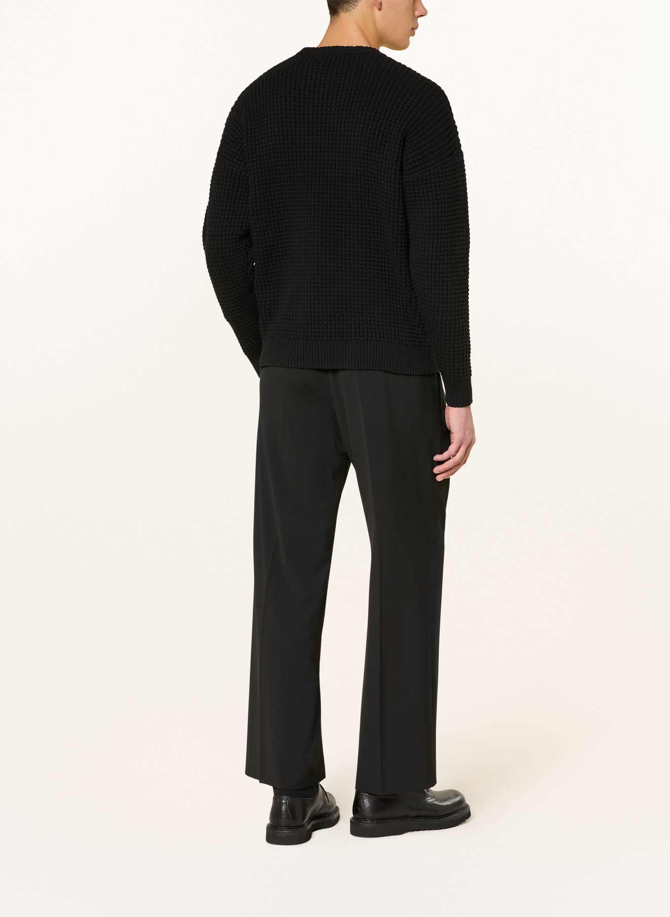 DRYKORN Pullover: SCHWARZ