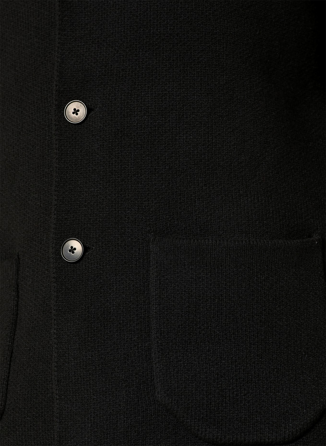 DRYKORN Stricksakko TIMMINO Regular Fit: SCHWARZ