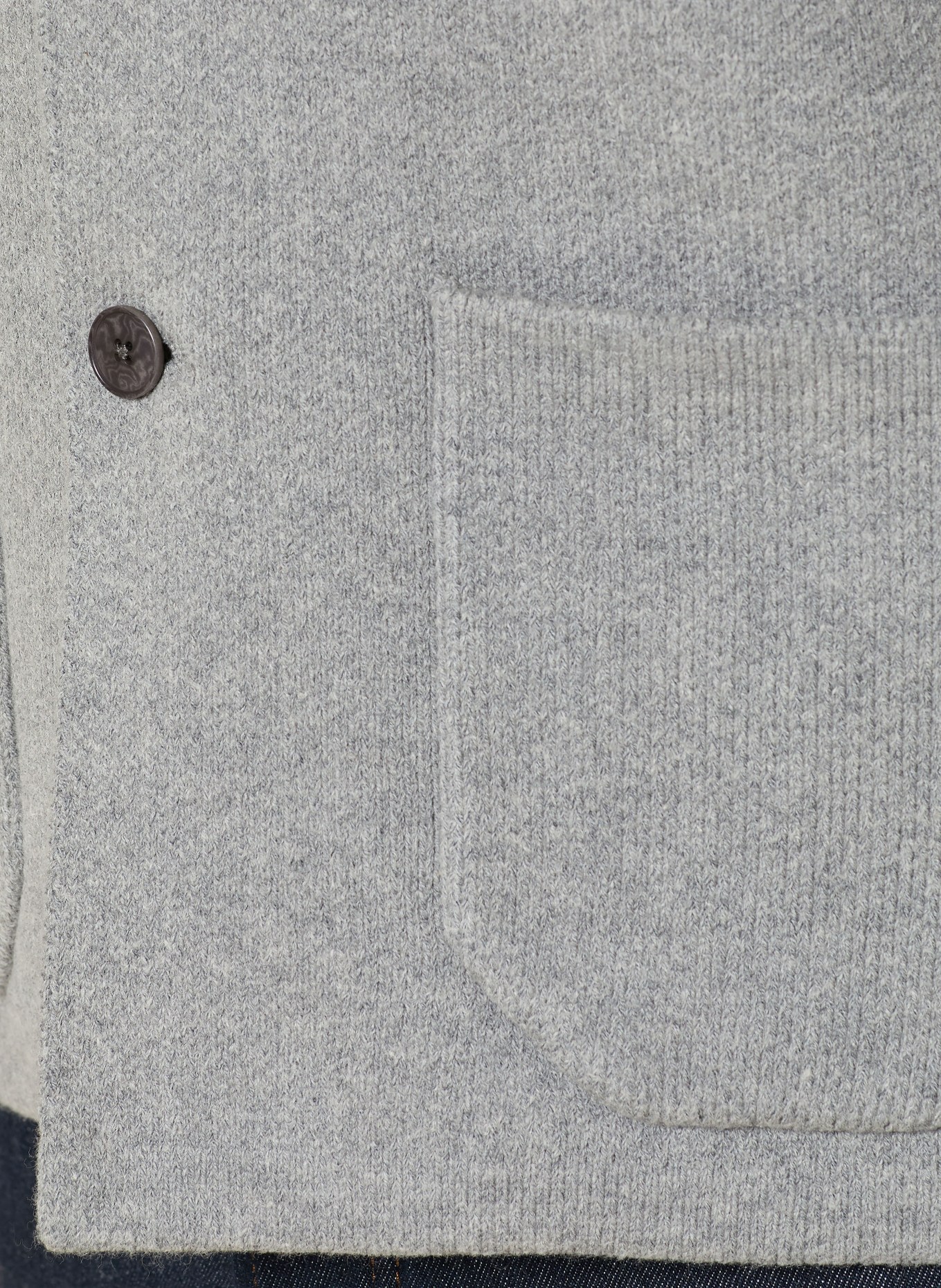 DRYKORN TIMMINO regular fit knit jacket: GRAY