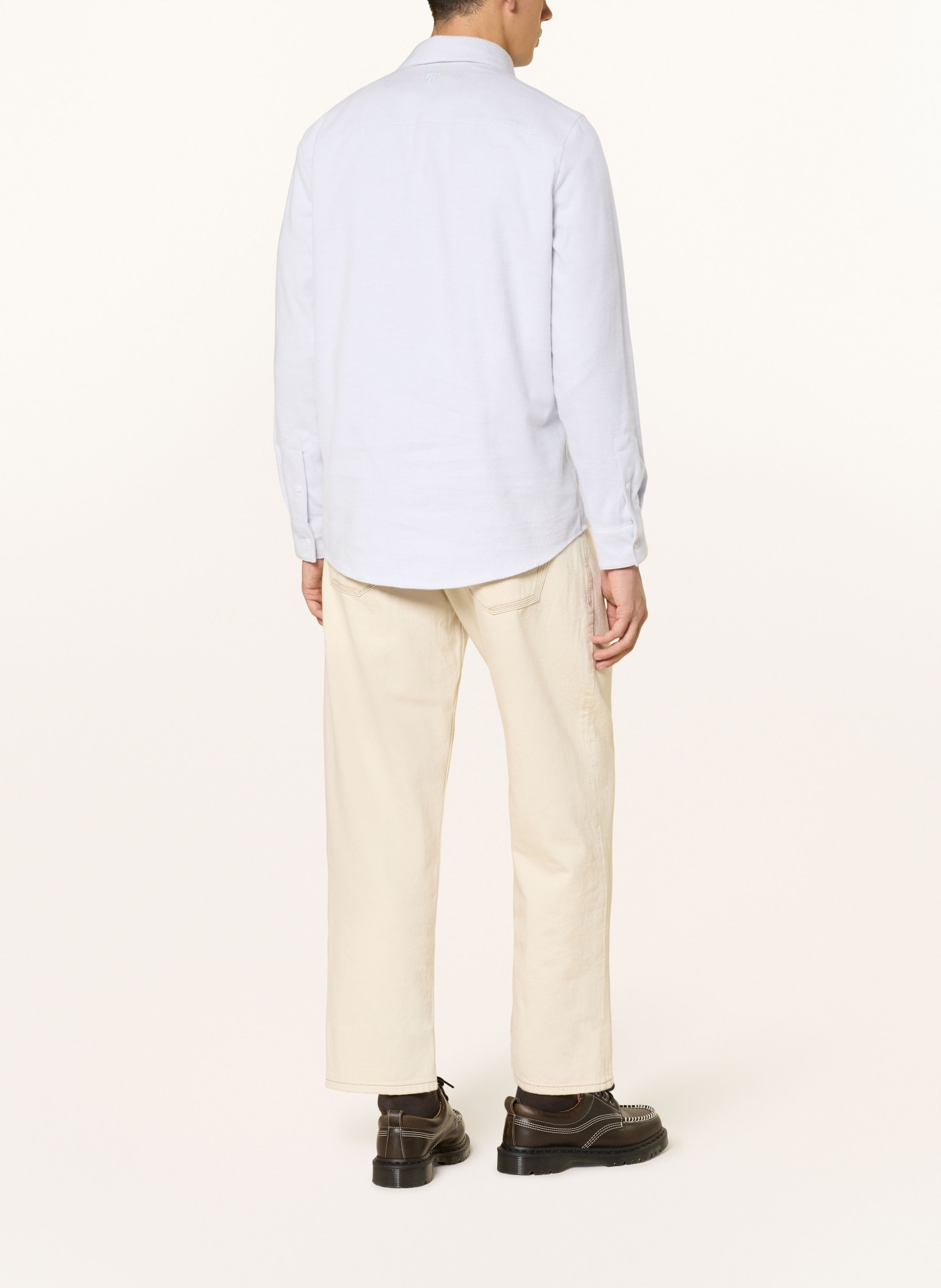 DRYKORN Flanellhemd RAMIS Regular Fit: HELLLILA