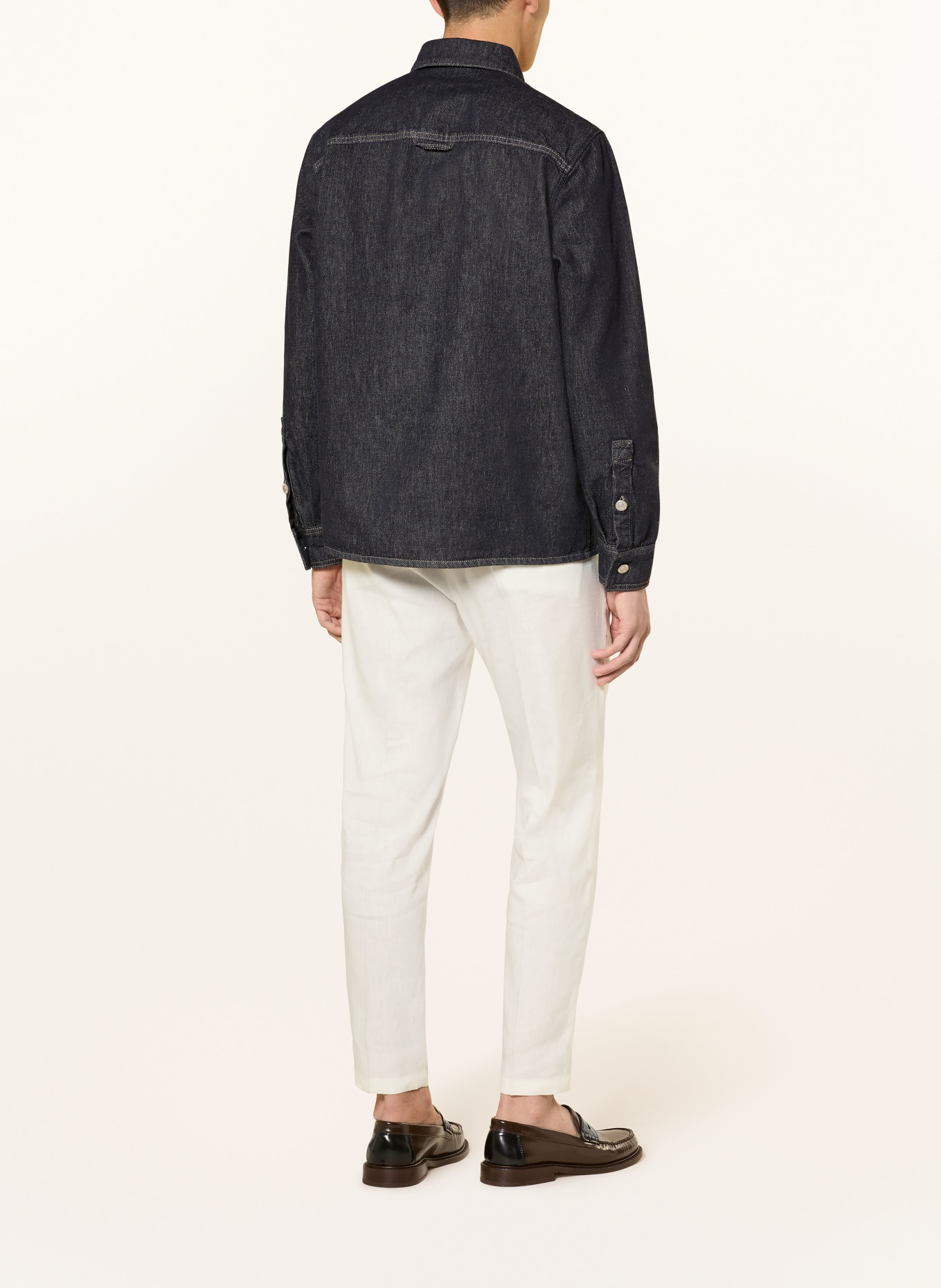 DRYKORN Jeans-Overjacket DIEGGO: DUNKELBLAU