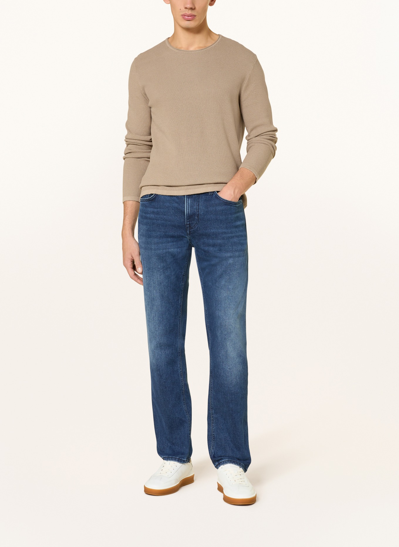 JOOP! JEANS Pullover SVENOR: HELLBRAUN