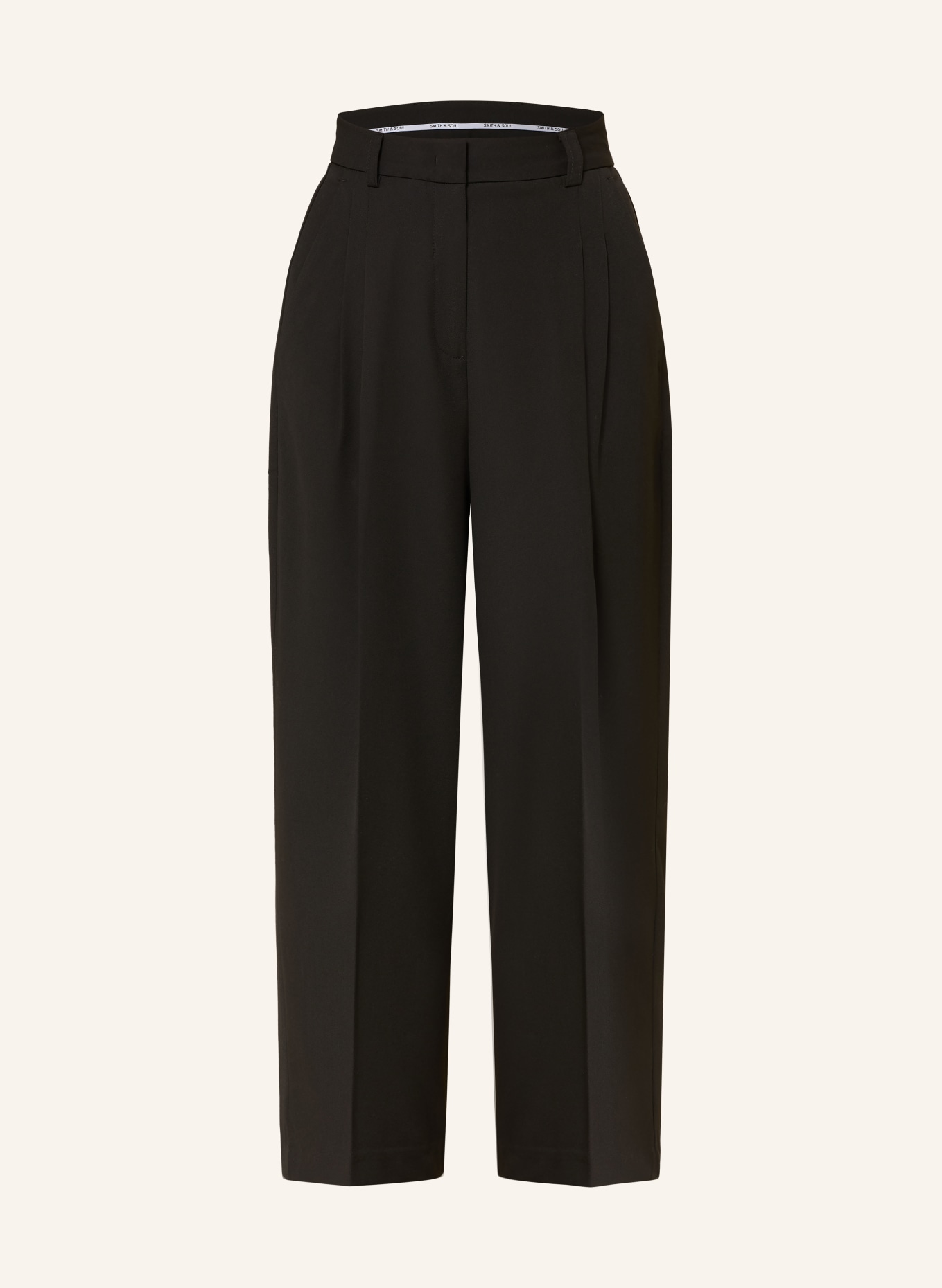 Smith & Soul Spodnie 7/8: CZARNY