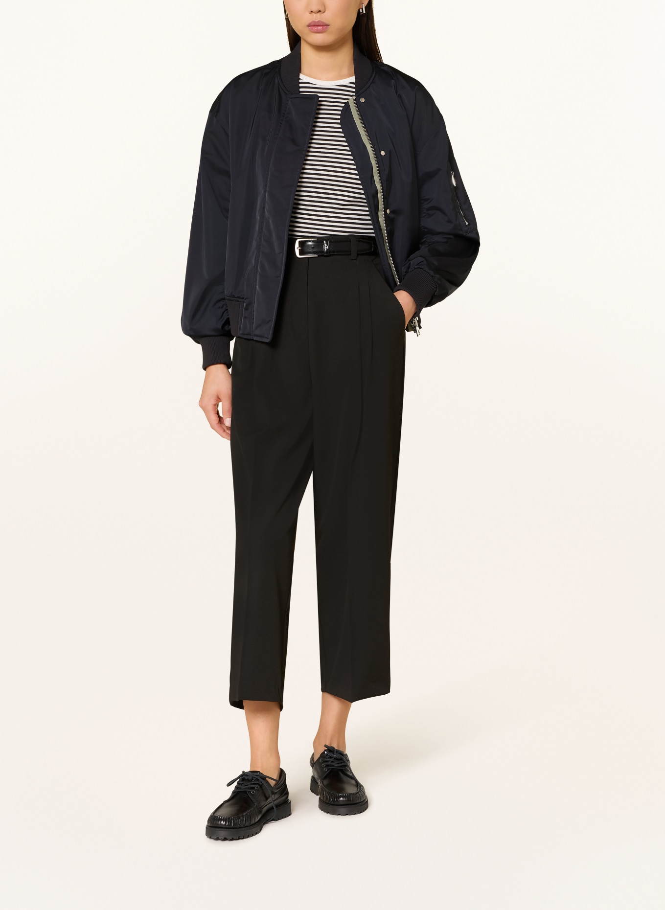 Smith & Soul Spodnie 7/8: CZARNY