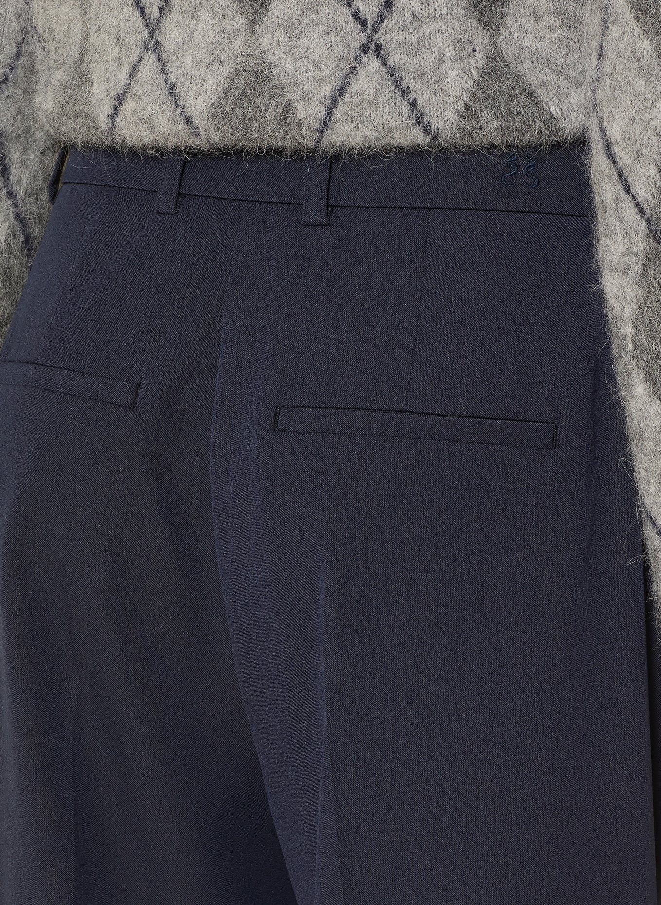 Smith & Soul Spodnie 7/8: GRANATOWY