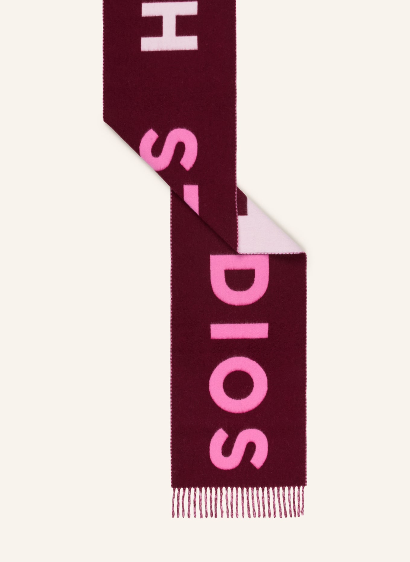 COPENHAGEN STUDIOS šála: TMAVĚ ČERVENÁ / SVĚTLE RŮŽOVÁ / RŮŽOVÁ