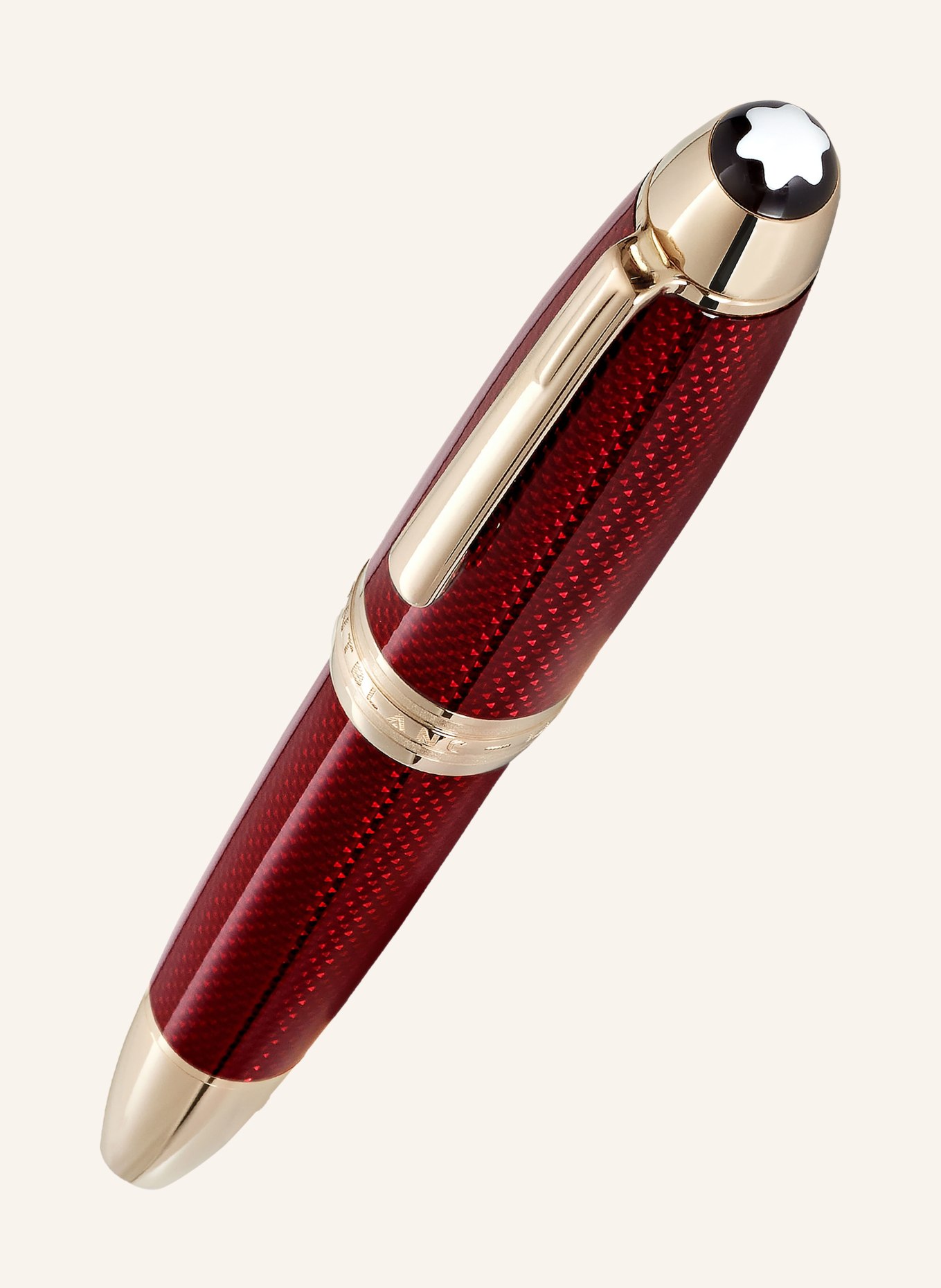 MONTBLANC Rollerball MEISTERSTÜCK GOLDEN HOUR SOLITAIRE: DUNKELROT