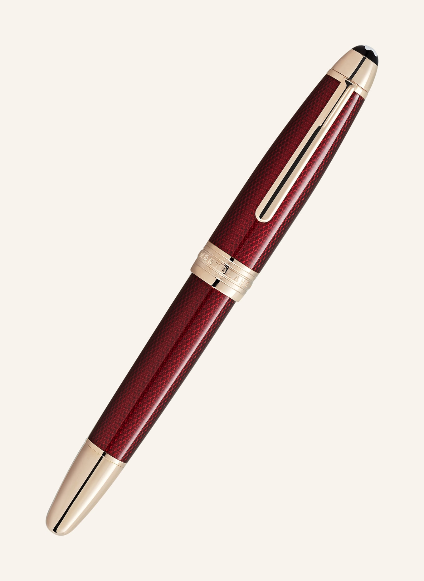 MONTBLANC GOLDEN HOUR SOLITAIRE fountain pen: DARK RED / GOLD