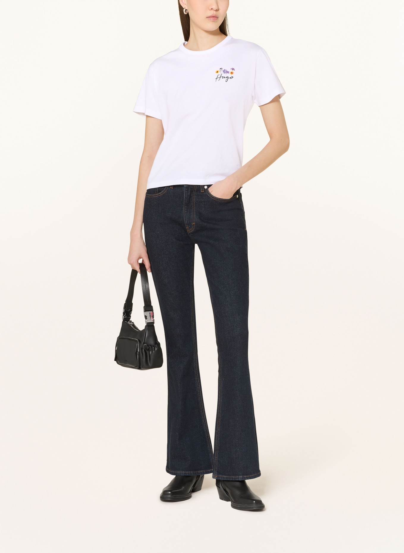 HUGO T-Shirt DESTREL: WEISS