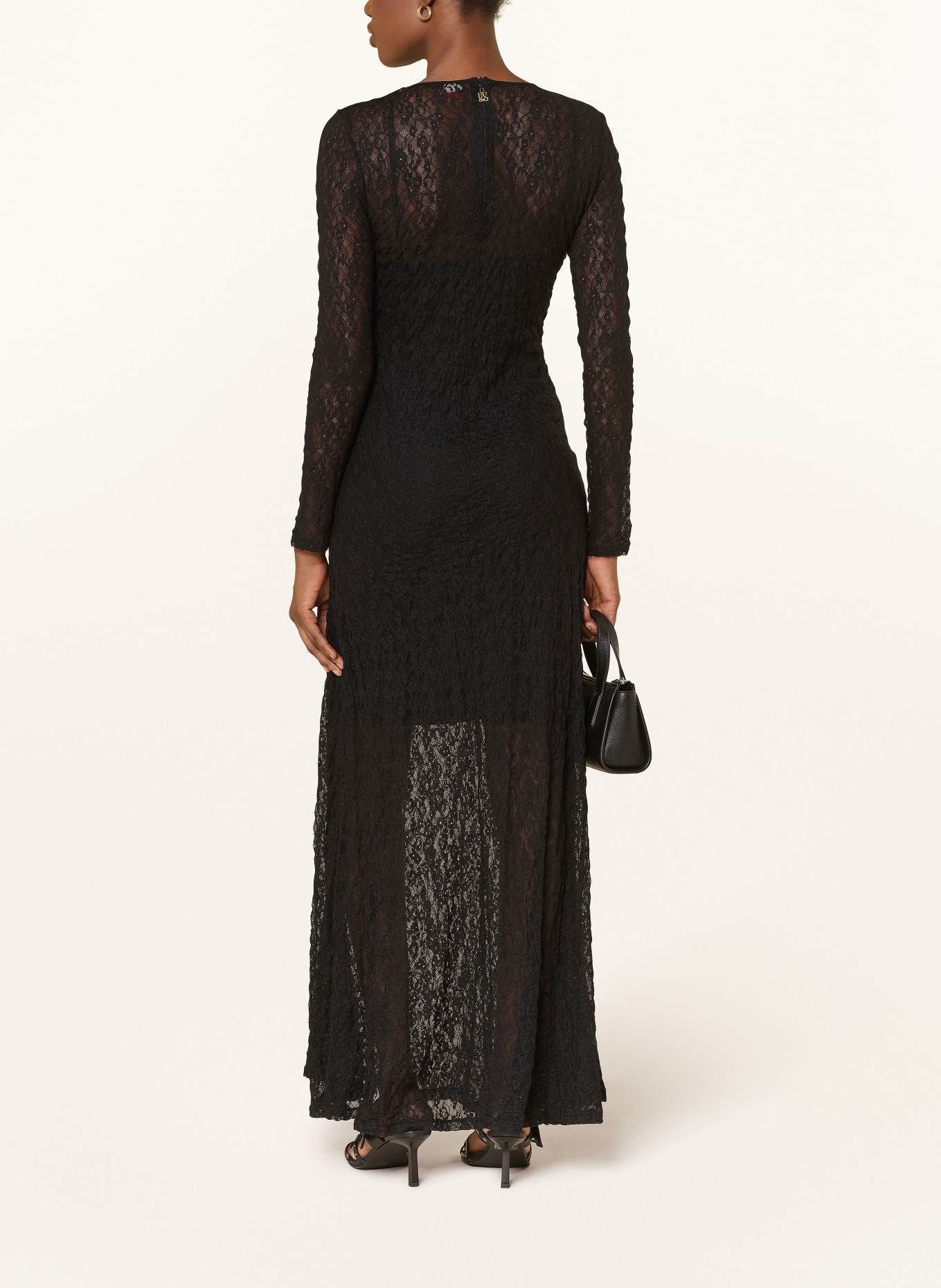 HUGO Sukienka z koronką NULIETTA: CZARNY