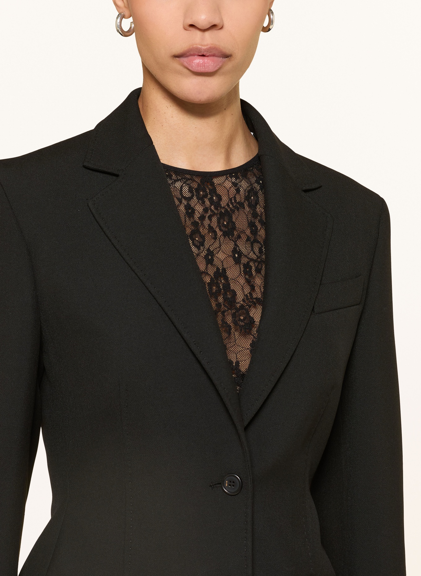 HUGO Blazer ANELORA: SCHWARZ