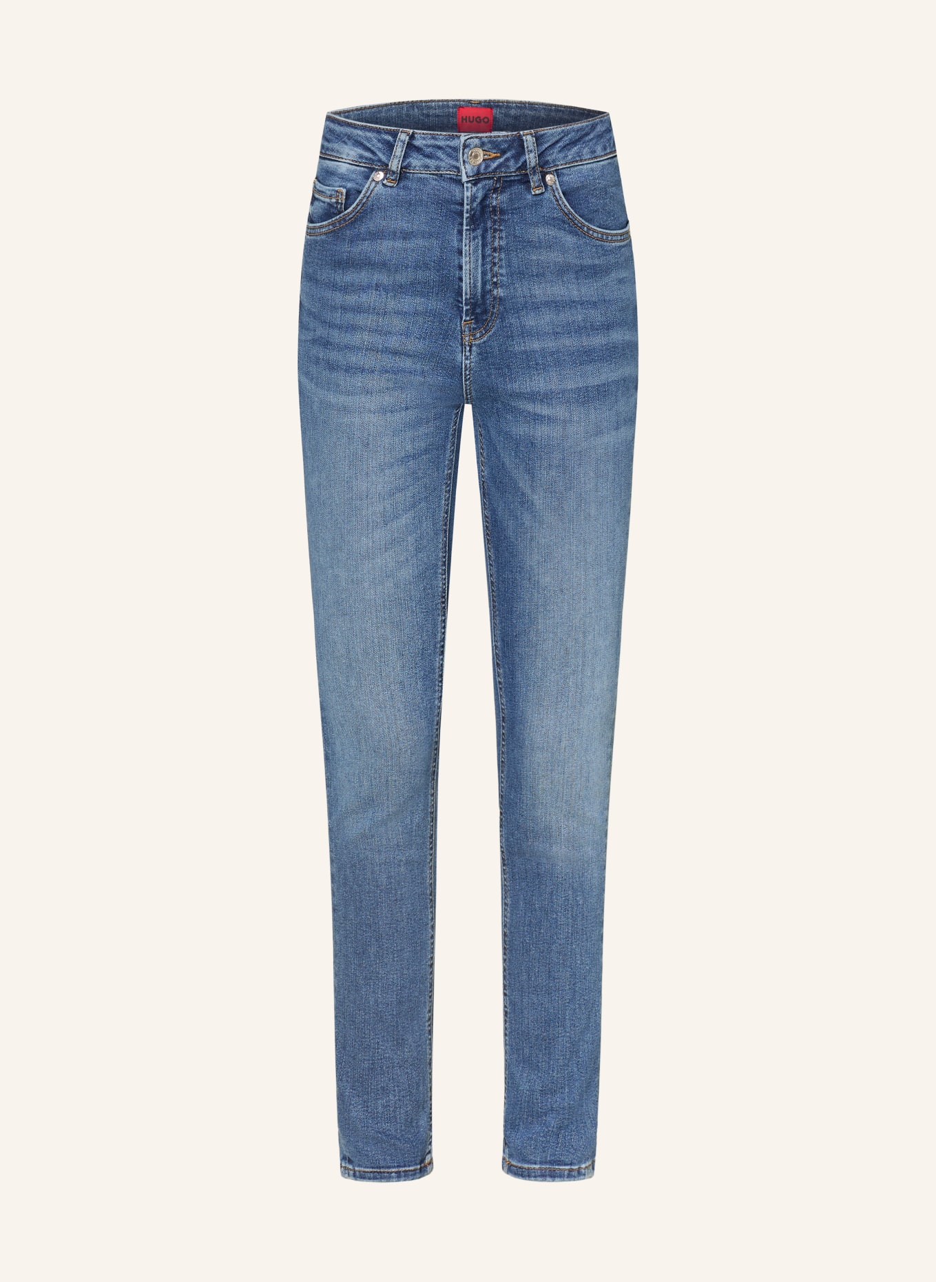 HUGO Skinny jeans GIRALI: 420 MEDIUM BLUE