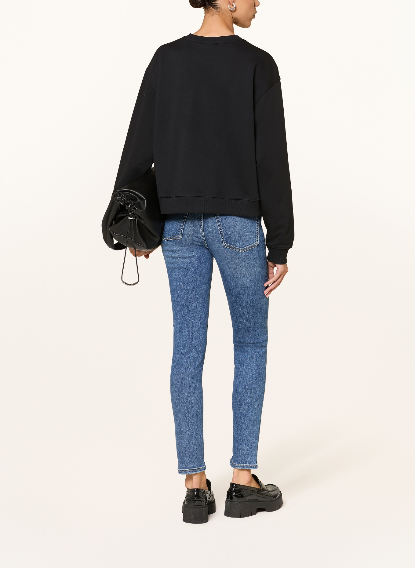 HUGO Skinny jeans GIRALI: 420 MEDIUM BLUE