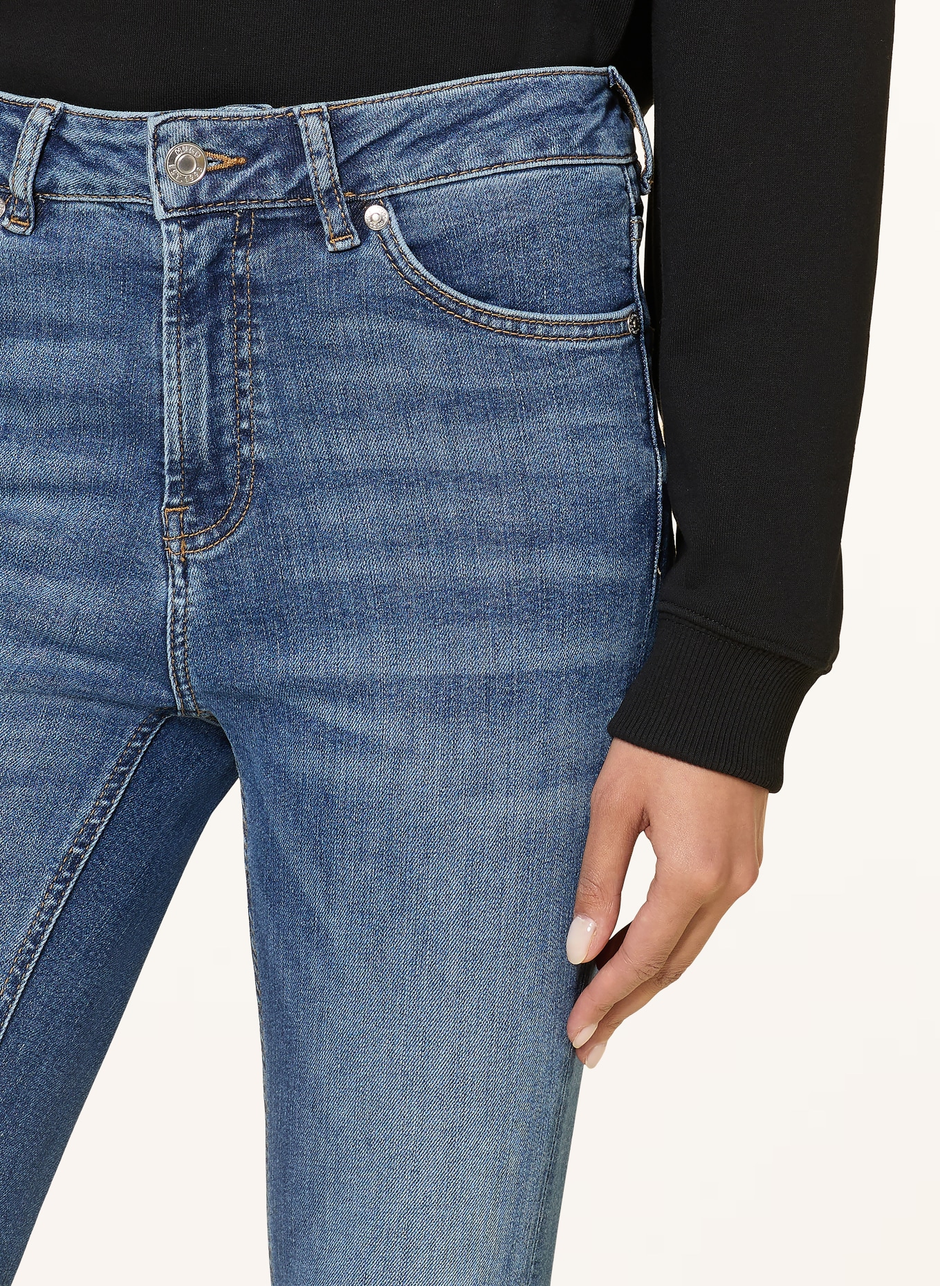 HUGO Skinny jeans GIRALI: 420 MEDIUM BLUE