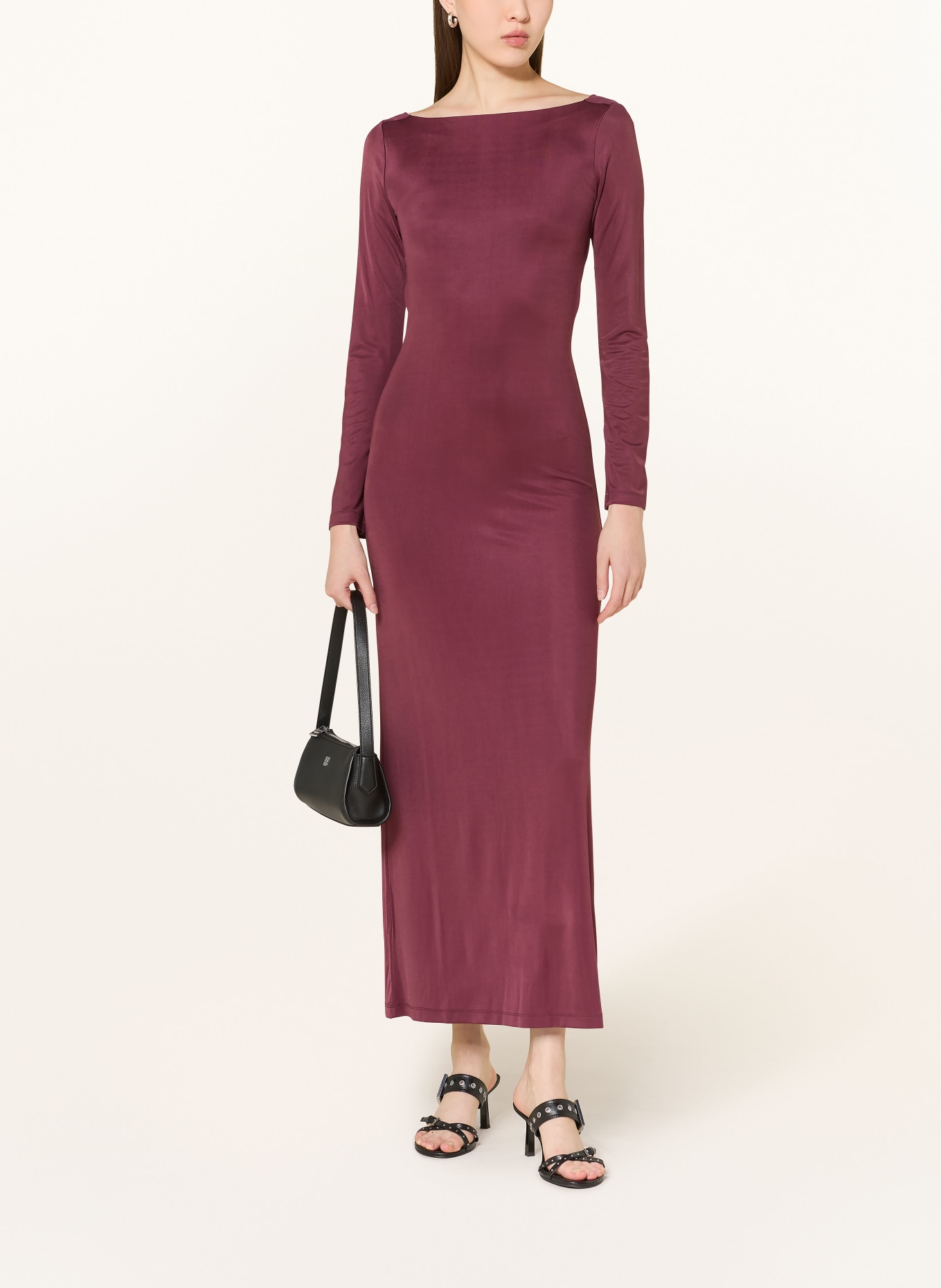 HUGO NULTRAVIOL dress: DARK PURPLE