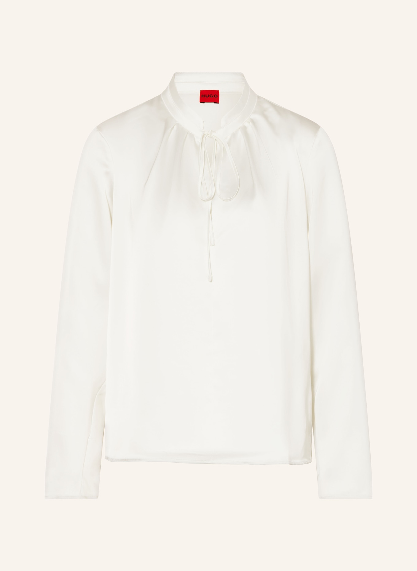 HUGO Blusenshirt CIMONAS: ECRU