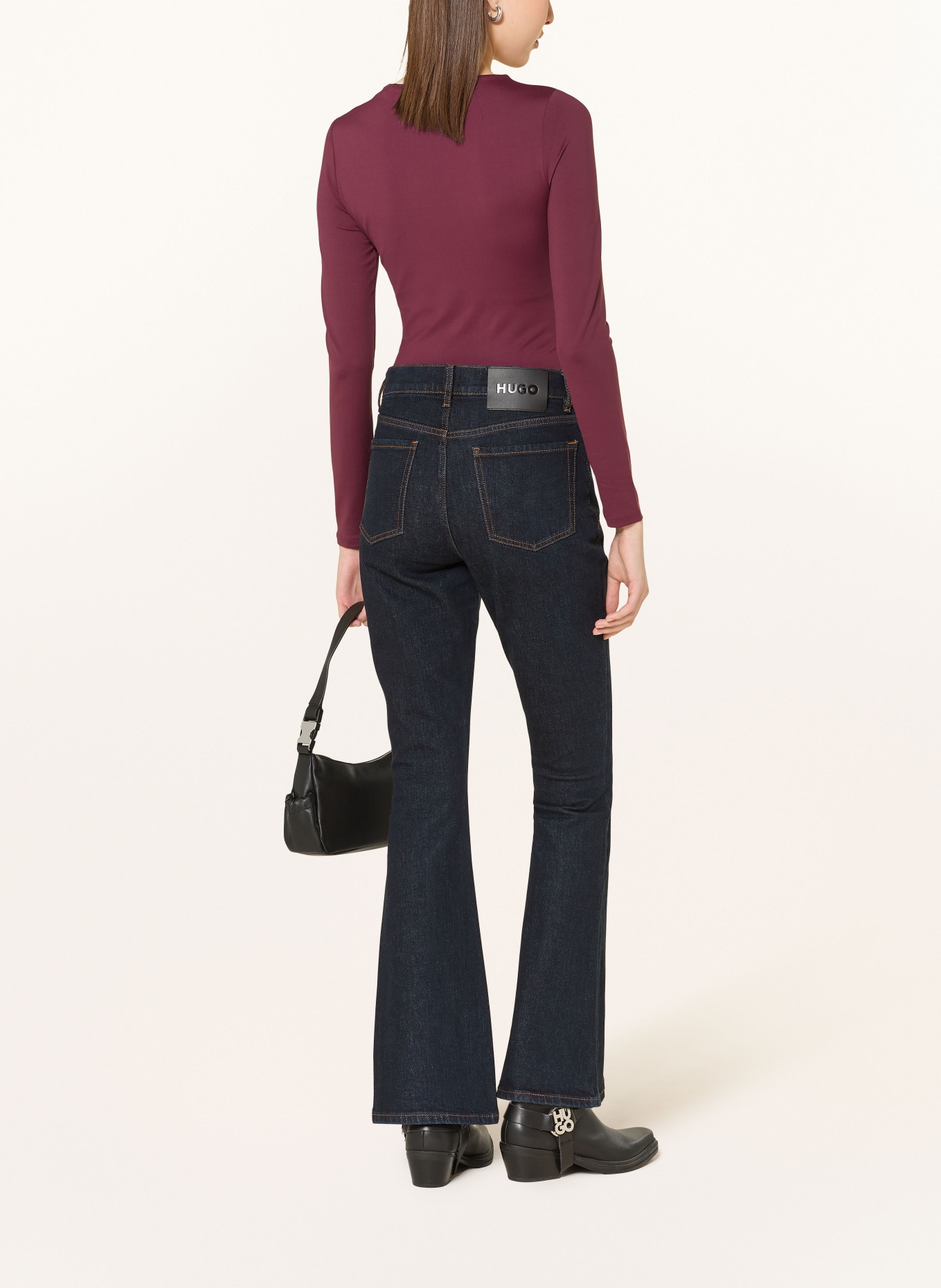 HUGO Flared Jeans GEFLARE: 415 NAVY