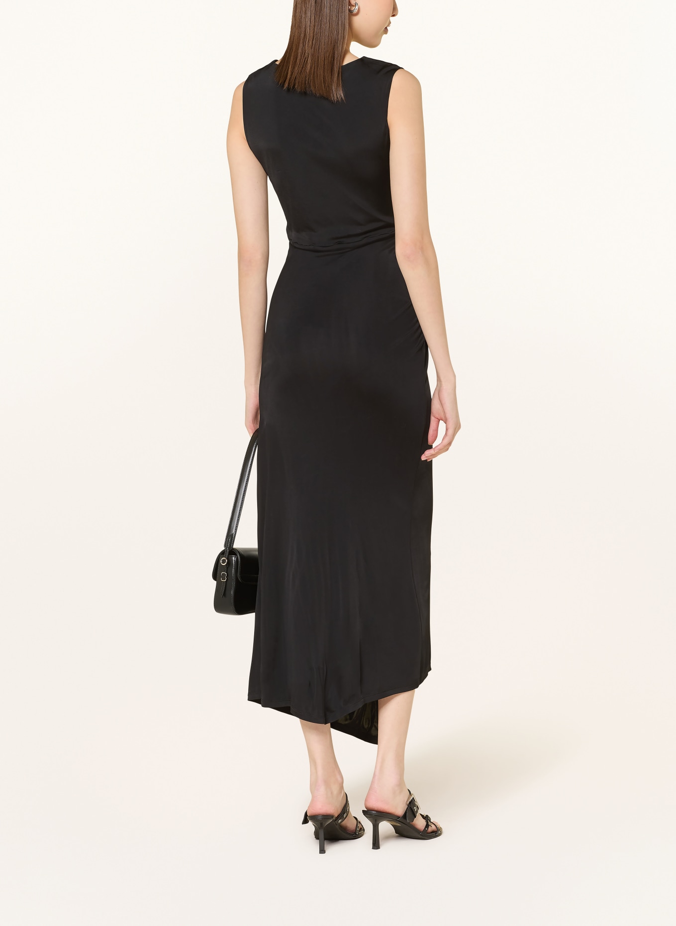 HUGO Šaty NASTASIEL: ČERNÁ