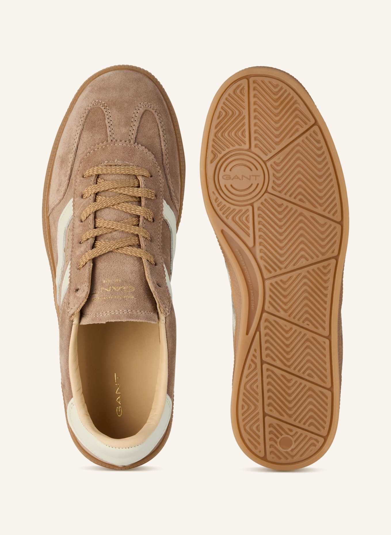 GANT Sneaker CUZIMA: TAUPE / CREAM