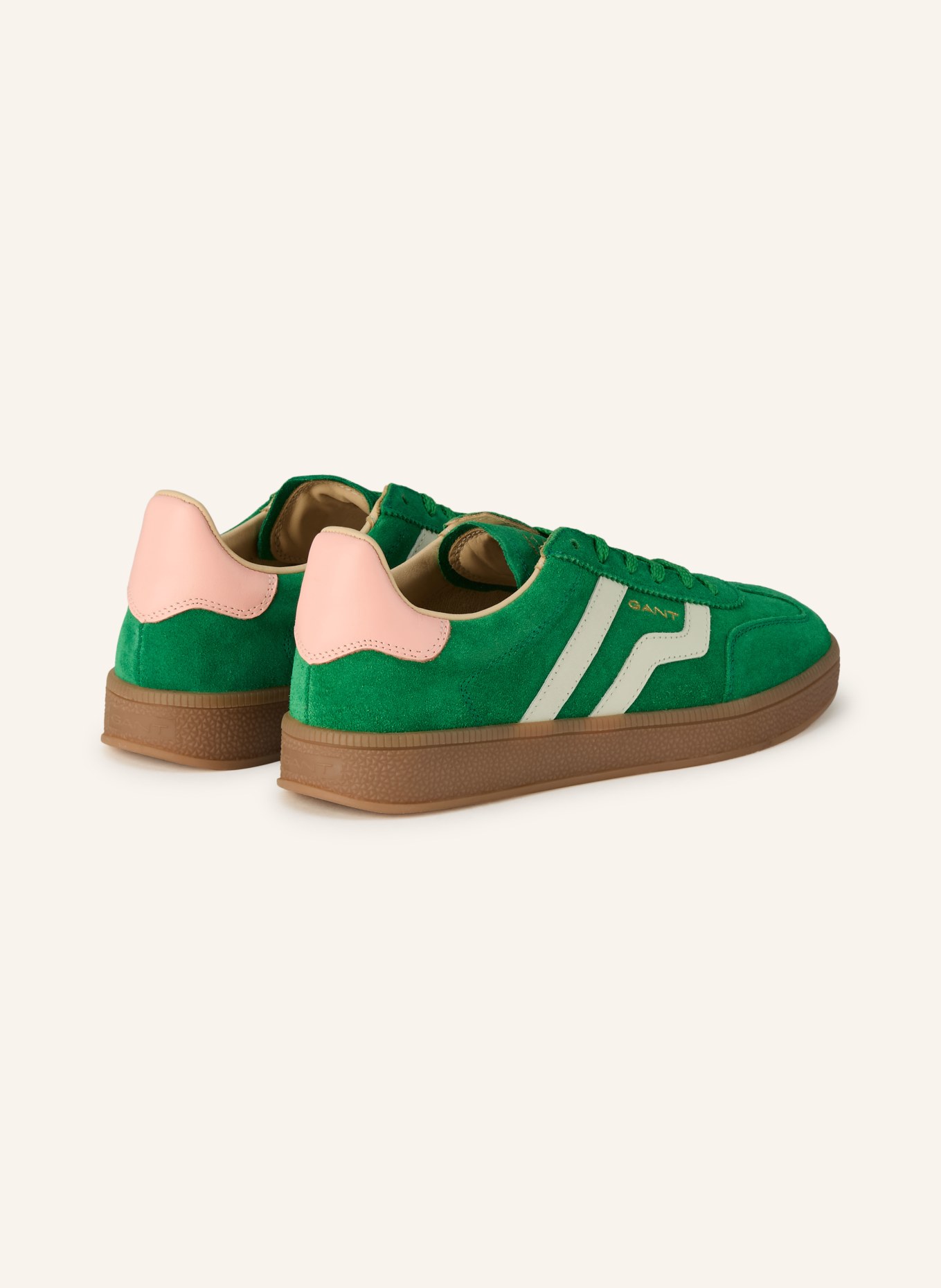 GANT Sneaker CUZIMA: GRÜN / ROSA / CREME