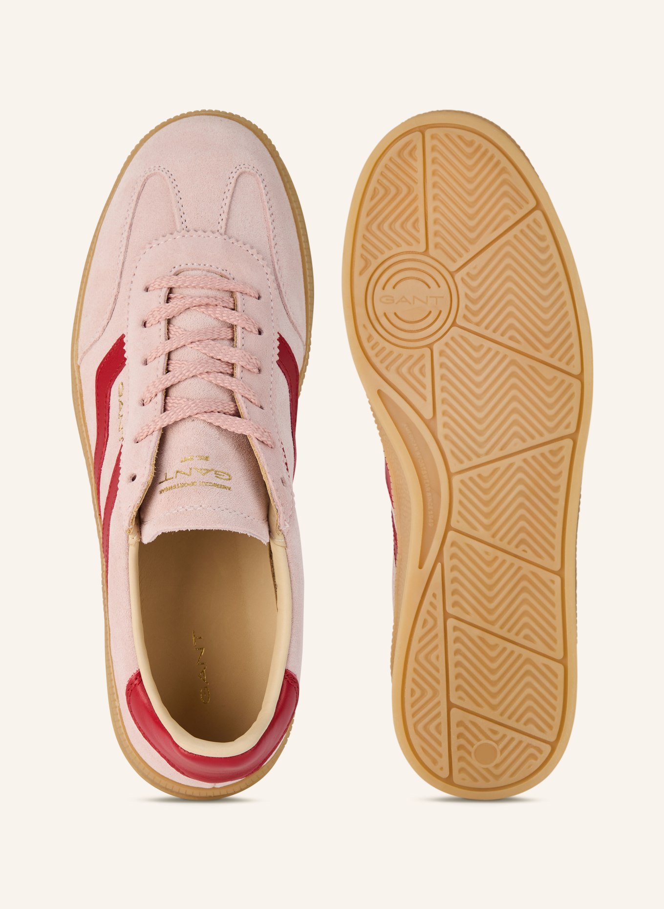 GANT Sneaker CUZIMA: ROSÉ / DUNKELROT