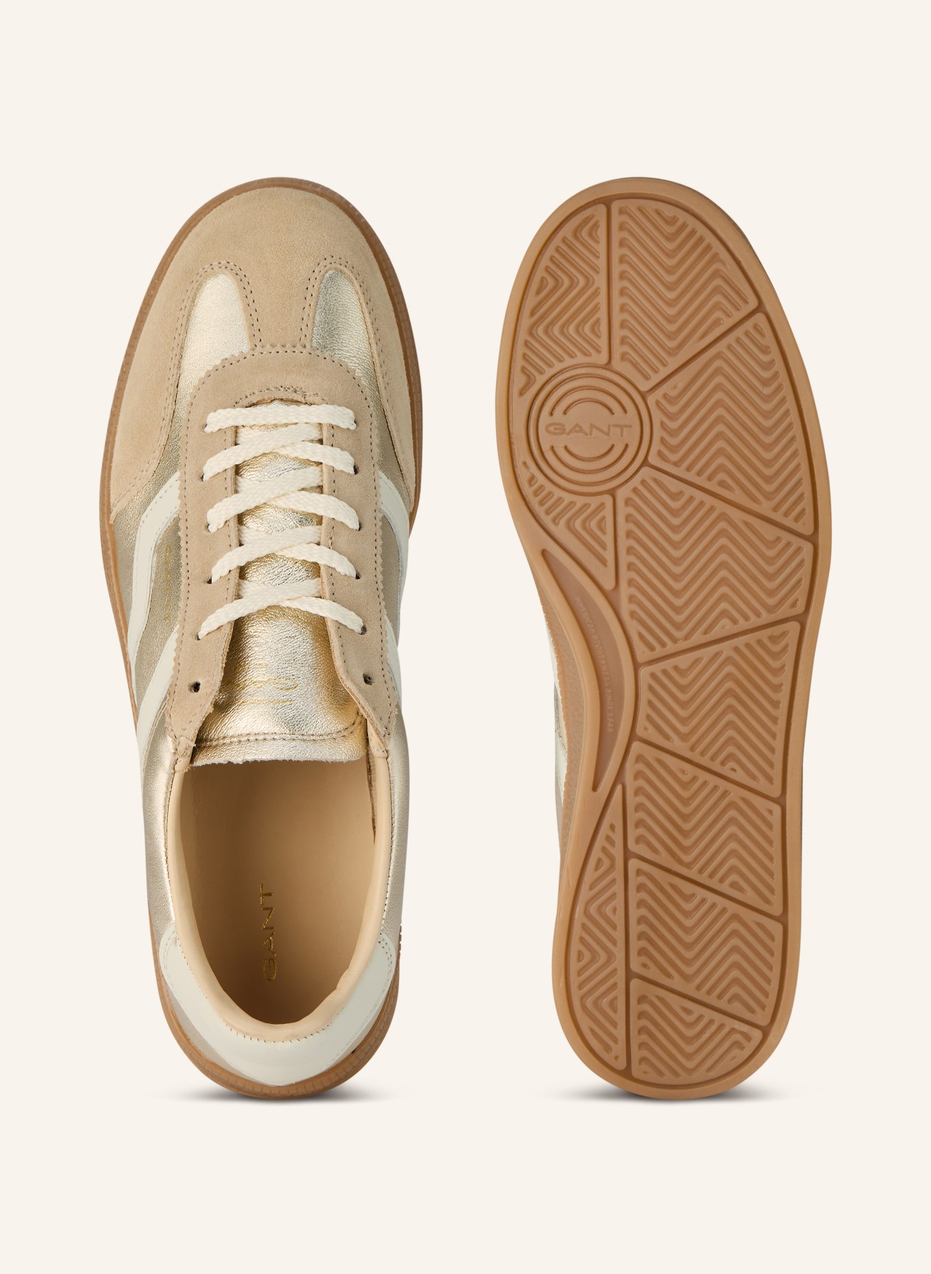 GANT Sneaker CUZIMA: GOLD / CREAM / TAUPE