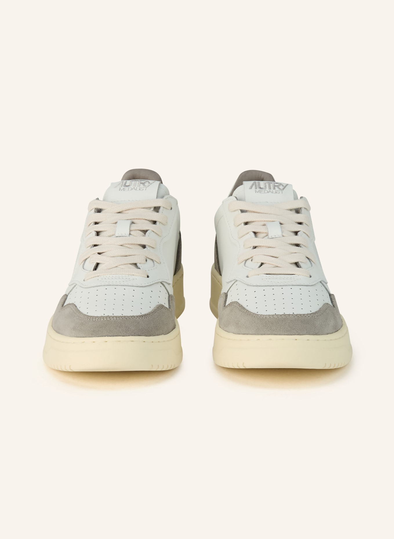 AUTRY Sneaker MEDALIST LOW FT: HELLGRAU / GRAU