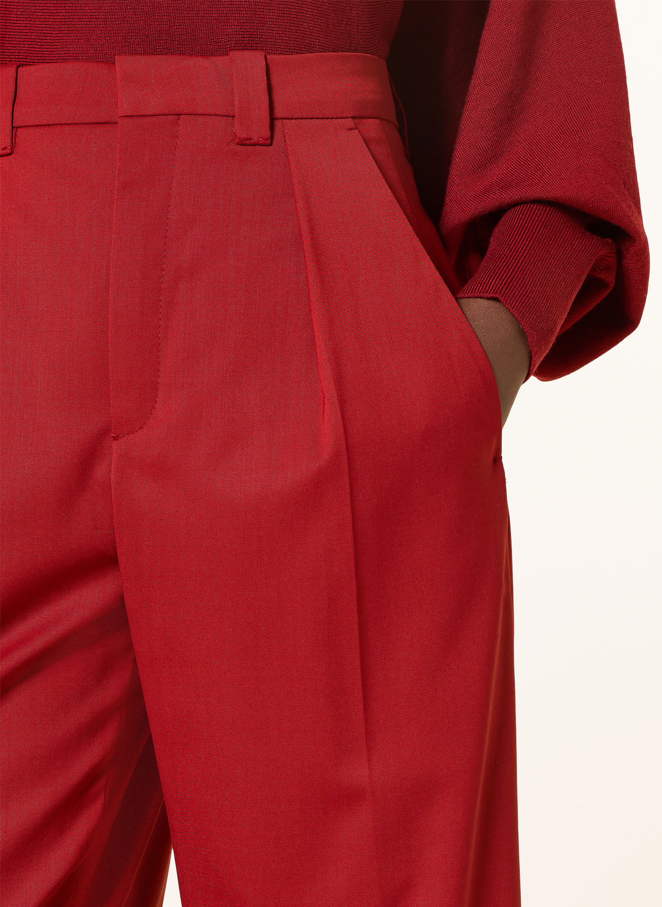 DRYKORN Marlenehose ADUCT: ROT